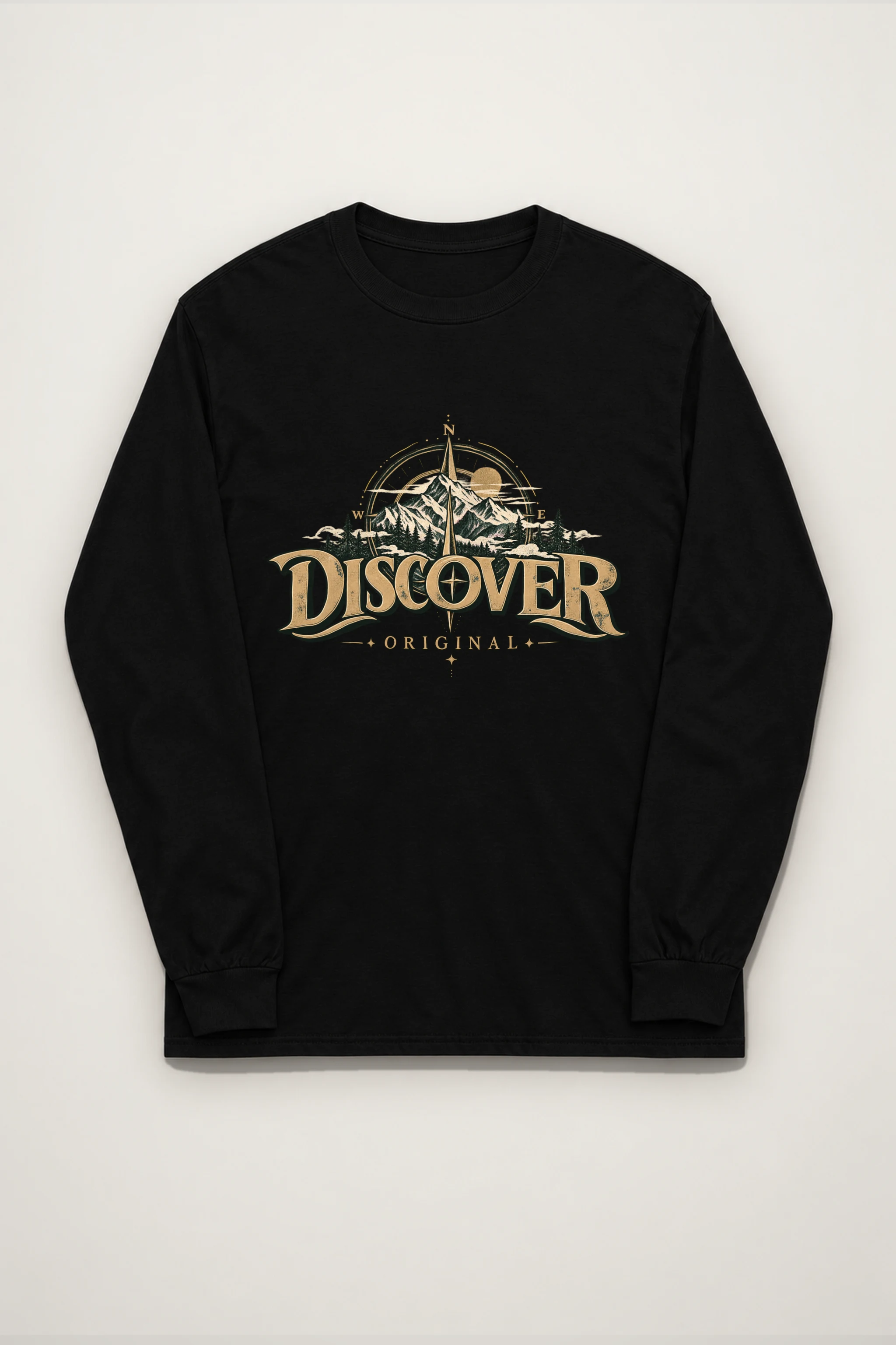 "Discover Original" Unisex Longsleeve T-shirt