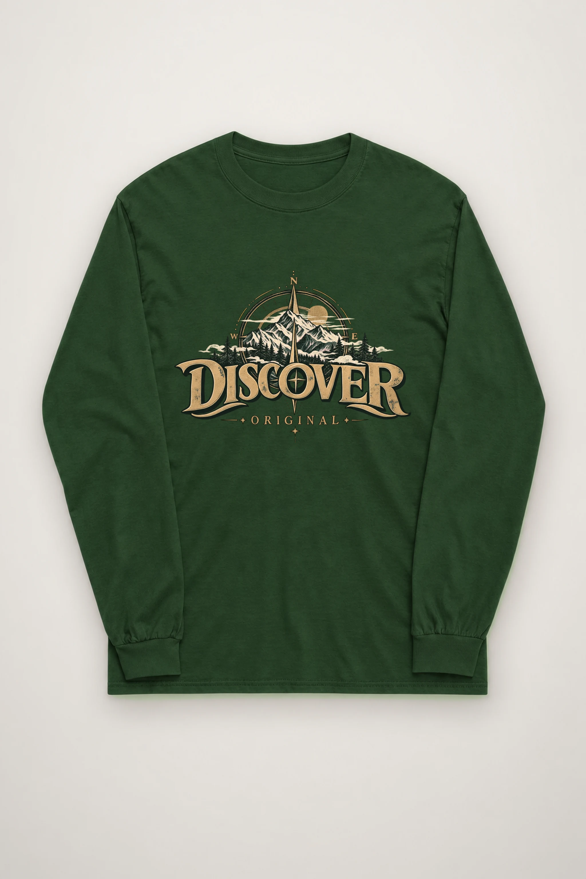 "Discover Original" Unisex Longsleeve T-shirt
