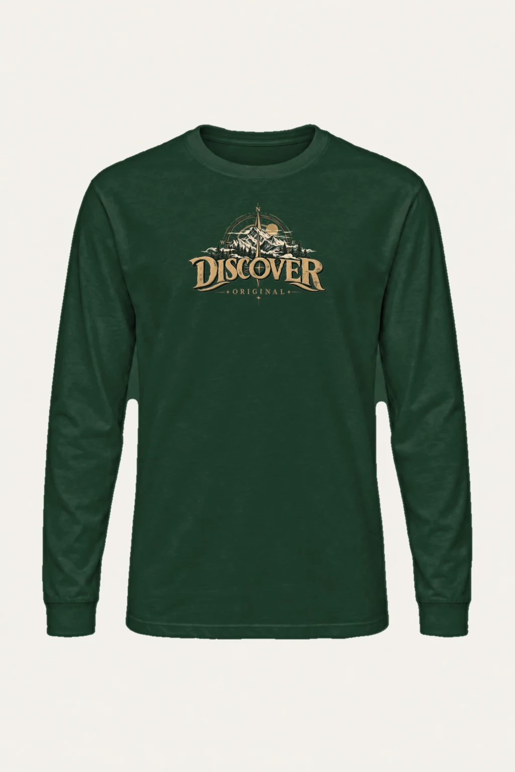 "Discover Original" Unisex Longsleeve T-shirt | Gildan 2400
