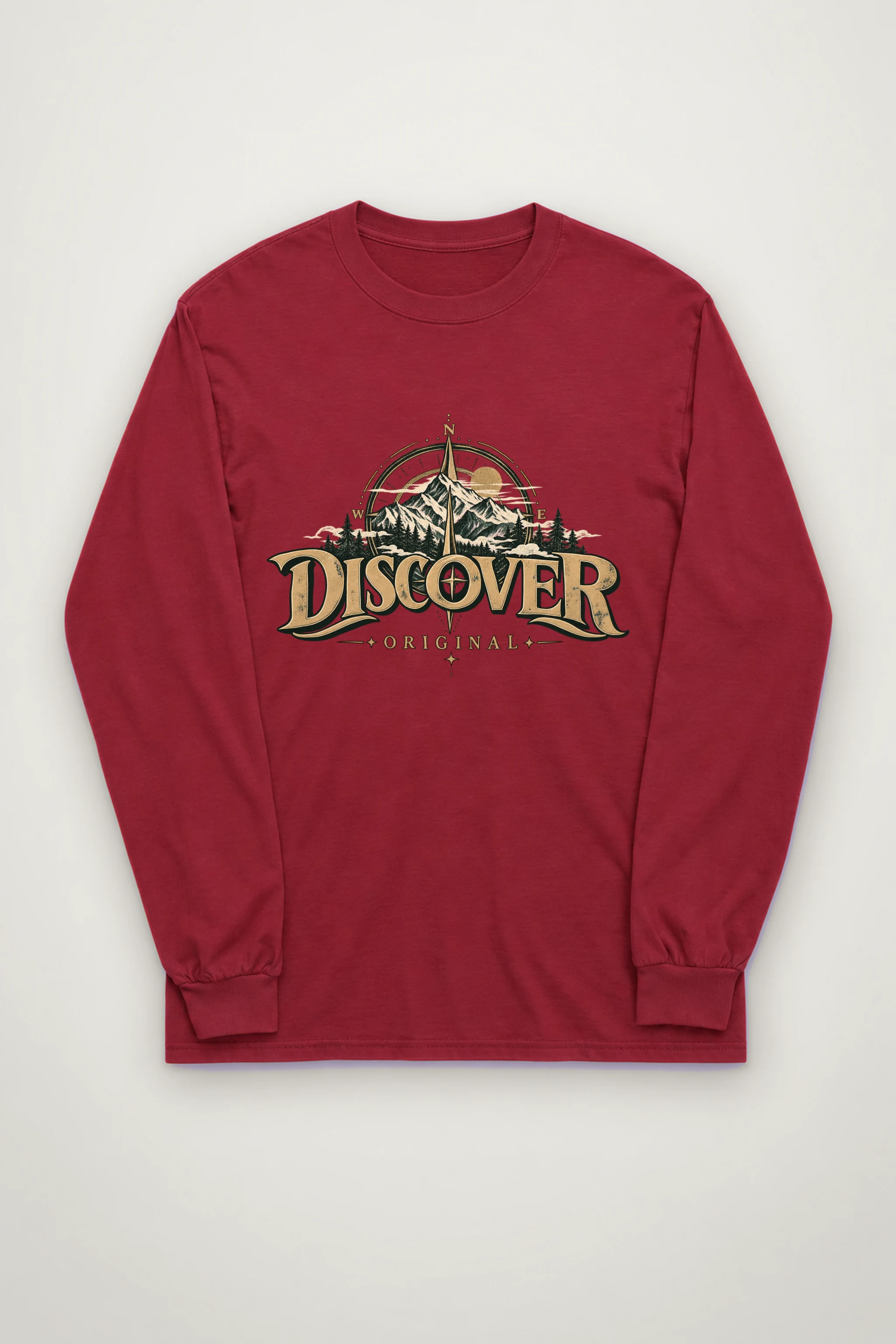 "Discover Original" Unisex Longsleeve T-shirt