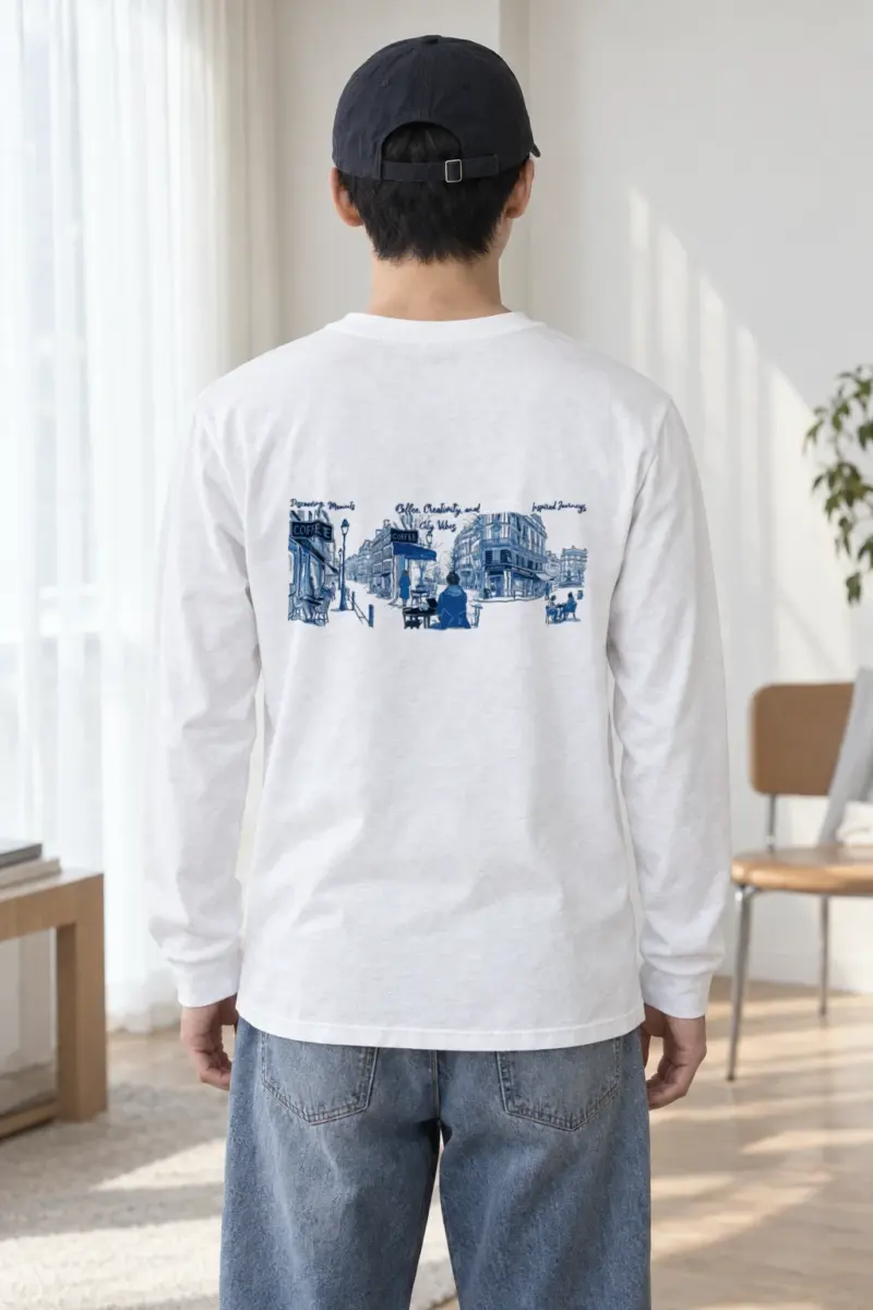 "Discovering Moments" Unisex Longsleeve T-shirt