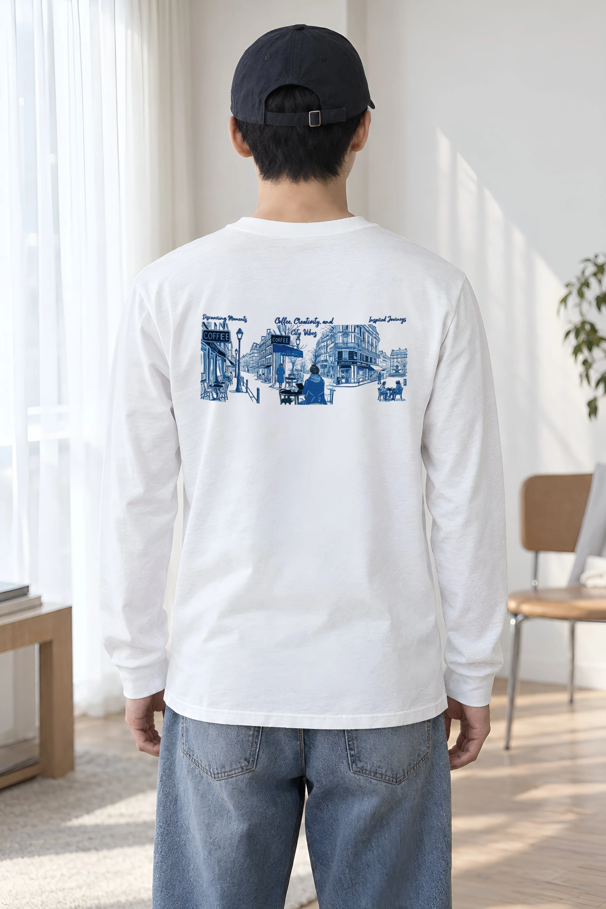 "Discovering Moments" Unisex Longsleeve T-shirt