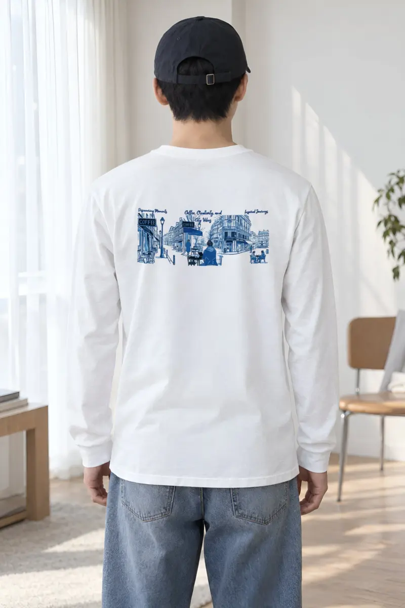 "Discovering Moments" Unisex Longsleeve T-shirt