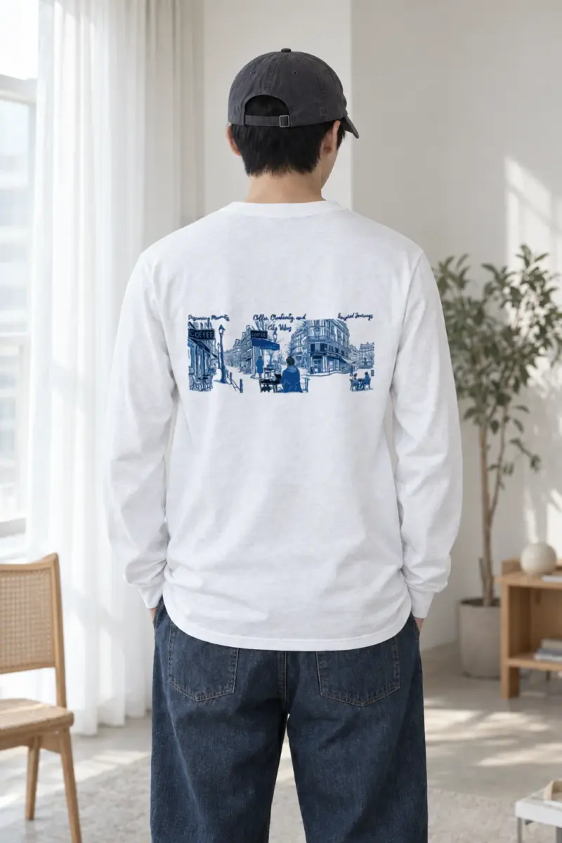 "Discovering Moments" Unisex Longsleeve T-shirt | Gildan 2400