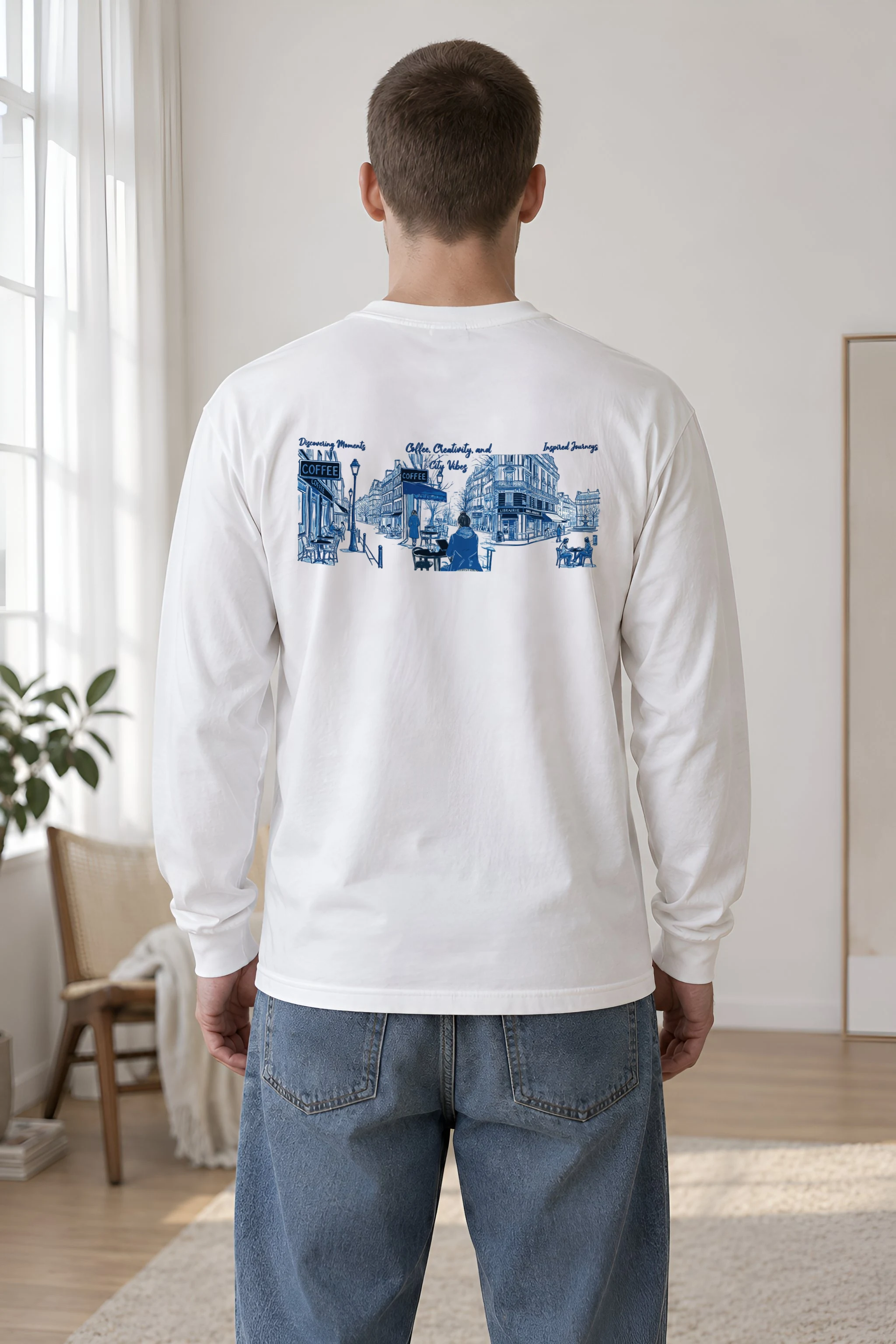 "Discovering Moments" Unisex Longsleeve T-shirt
