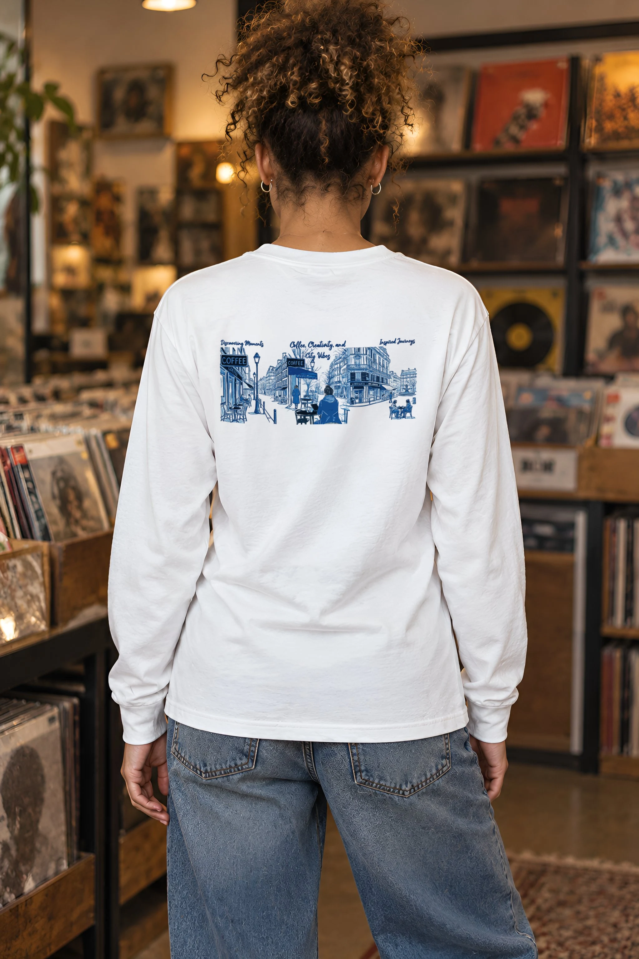 "Discovering Moments" Unisex Longsleeve T-shirt