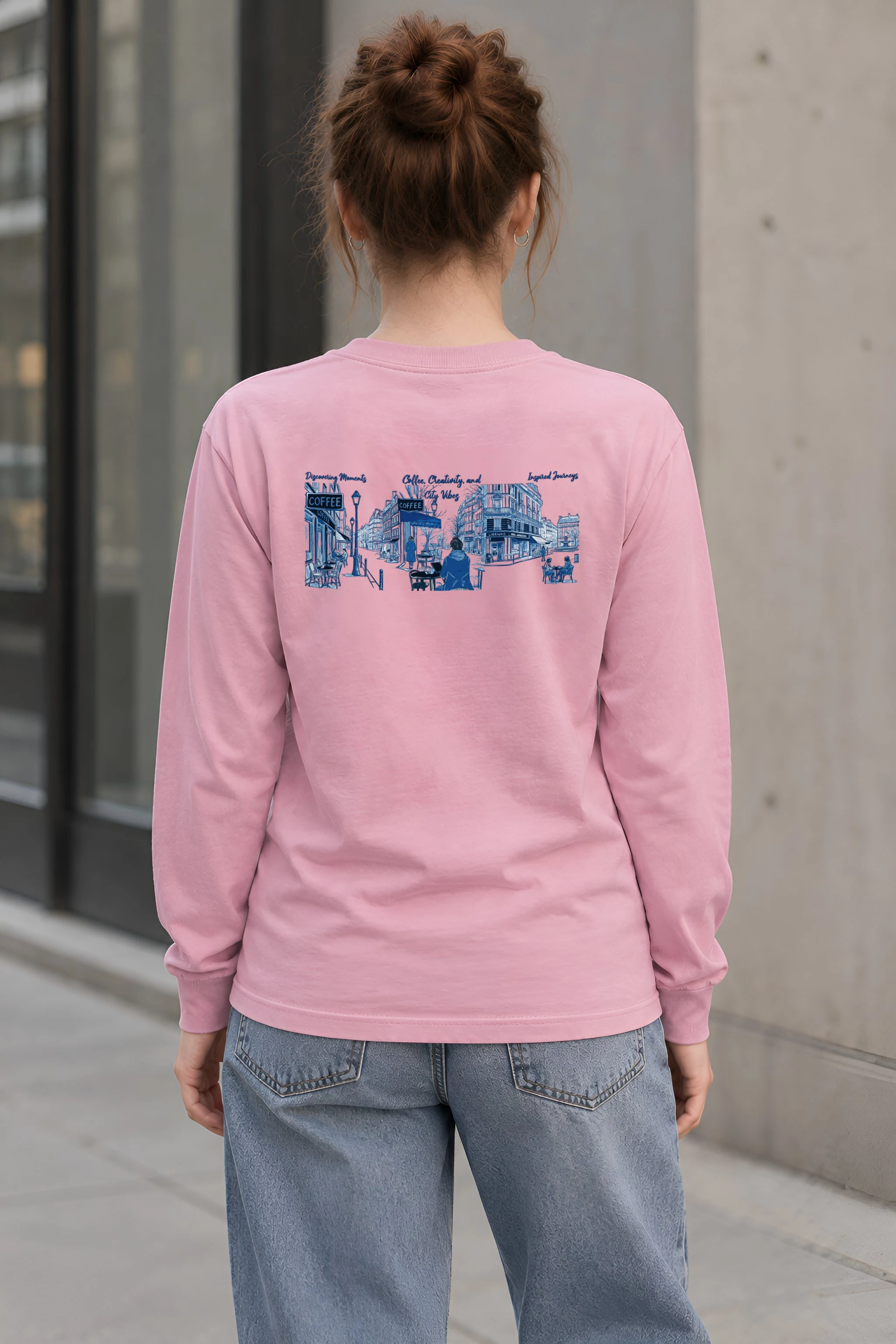 "Discovering Moments" Unisex Longsleeve T-shirt