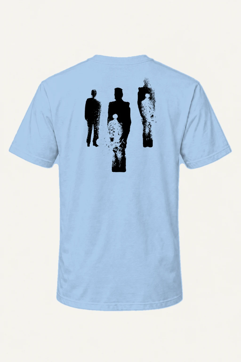 "Distressed Figures" Heavyweight Unisex Crewneck T-shirt | Gildan 5000