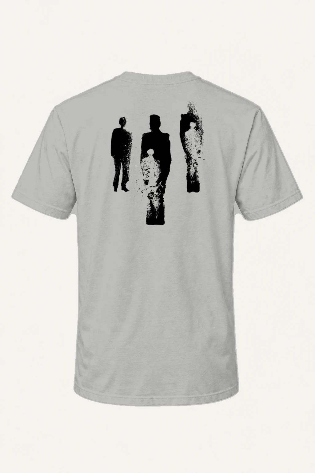 "Distressed Figures" Heavyweight Unisex Crewneck T-shirt | Gildan 5000