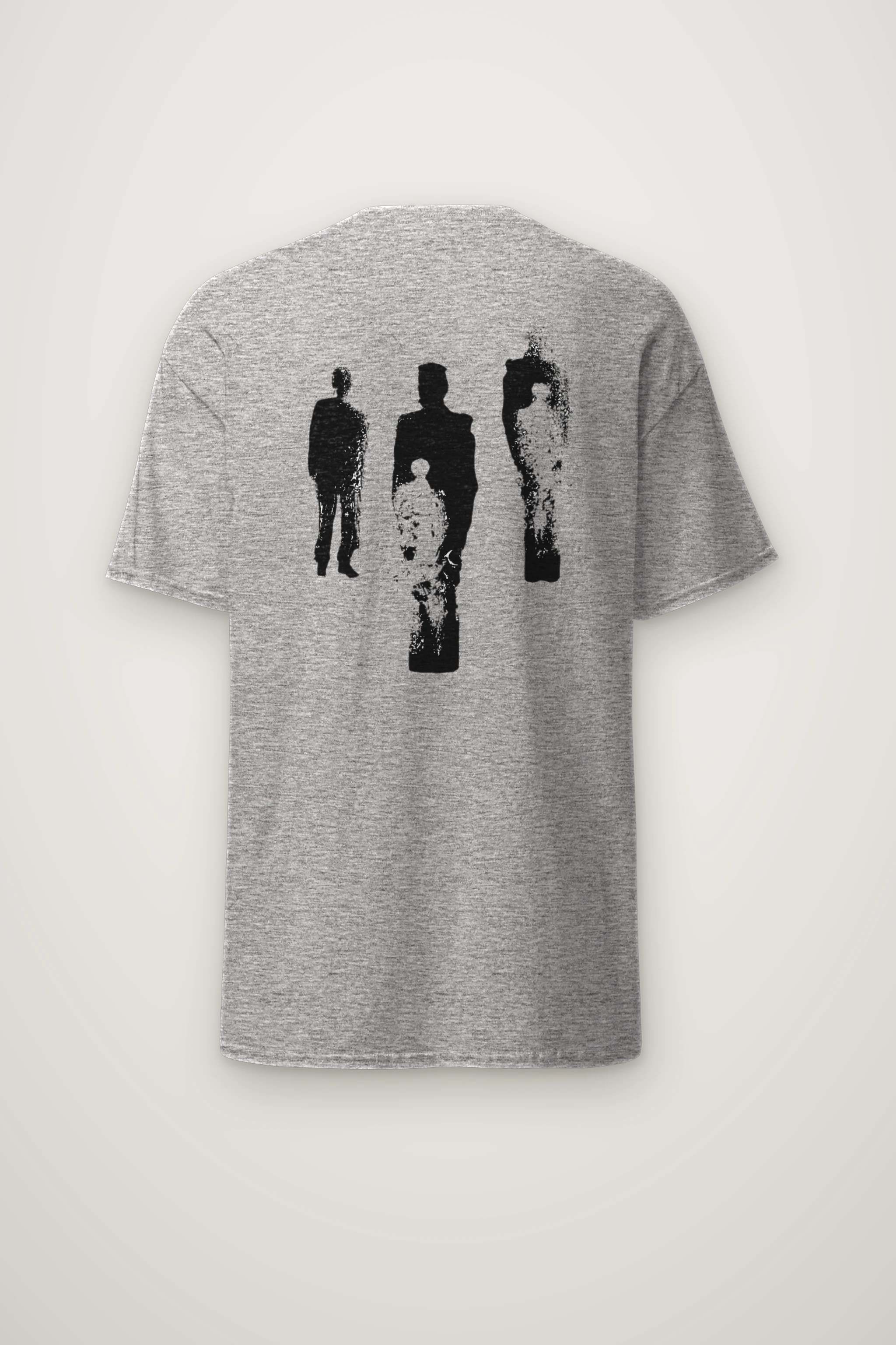 "Distressed Figures" Heavyweight Unisex Crewneck T-shirt