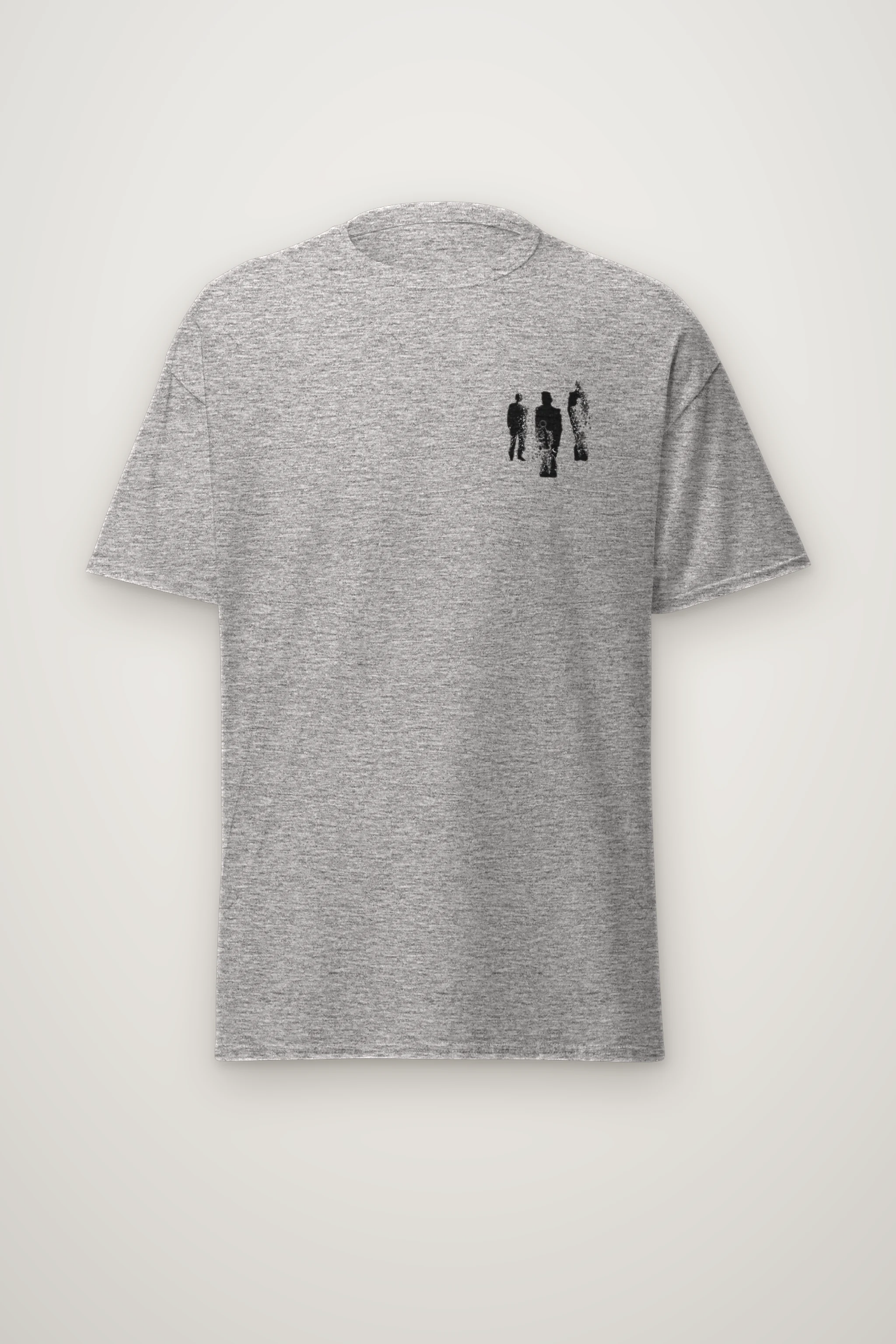 "Distressed Figures" Heavyweight Unisex Crewneck T-shirt