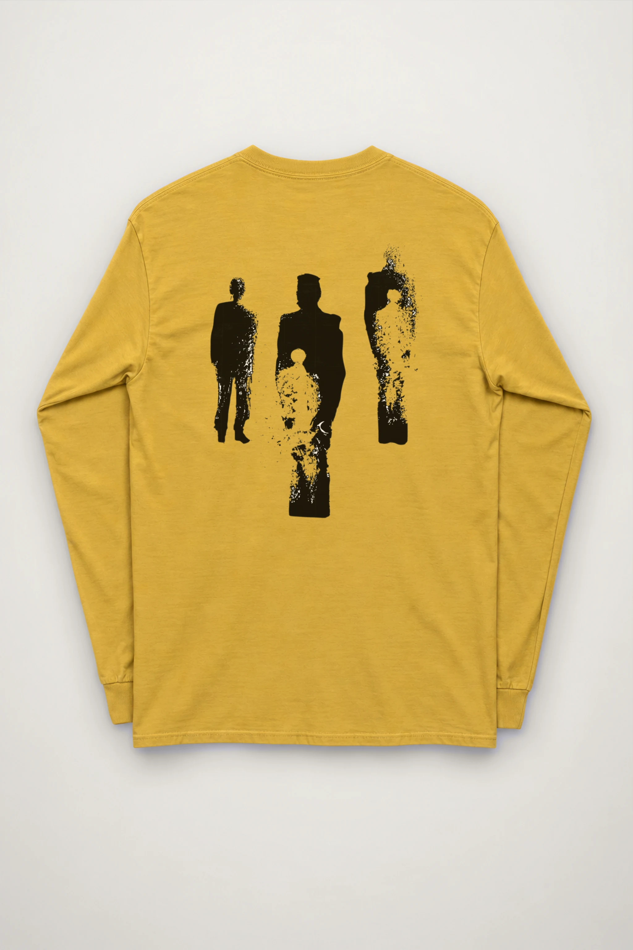 "Distressed Figures" Unisex Longsleeve T-shirt