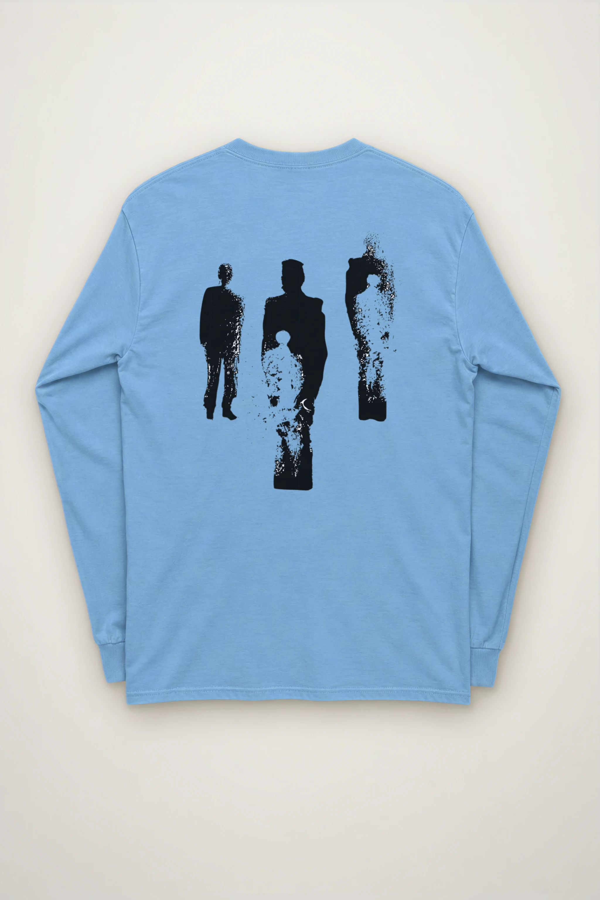 "Distressed Figures" Unisex Longsleeve T-shirt