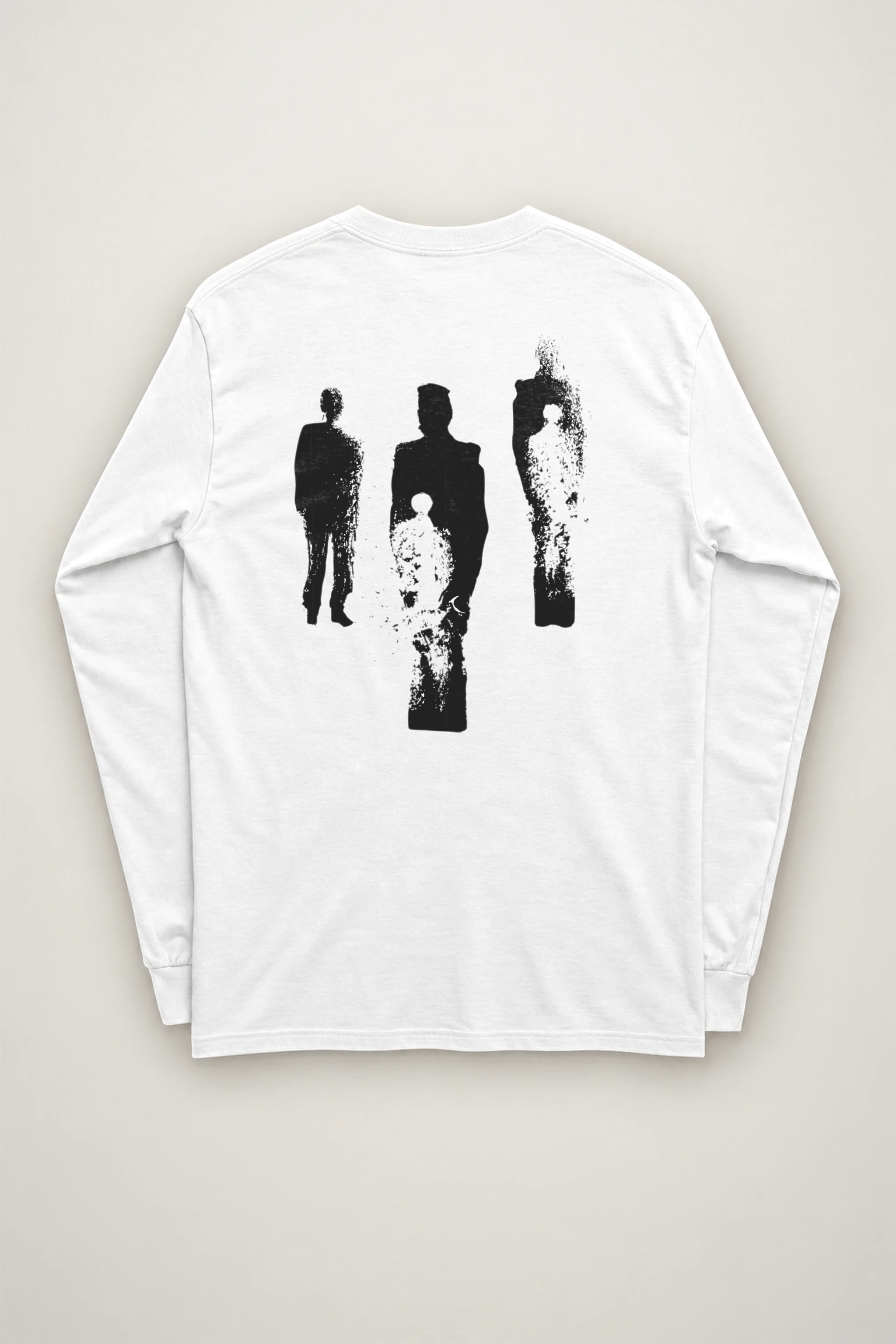 "Distressed Figures" Unisex Longsleeve T-shirt