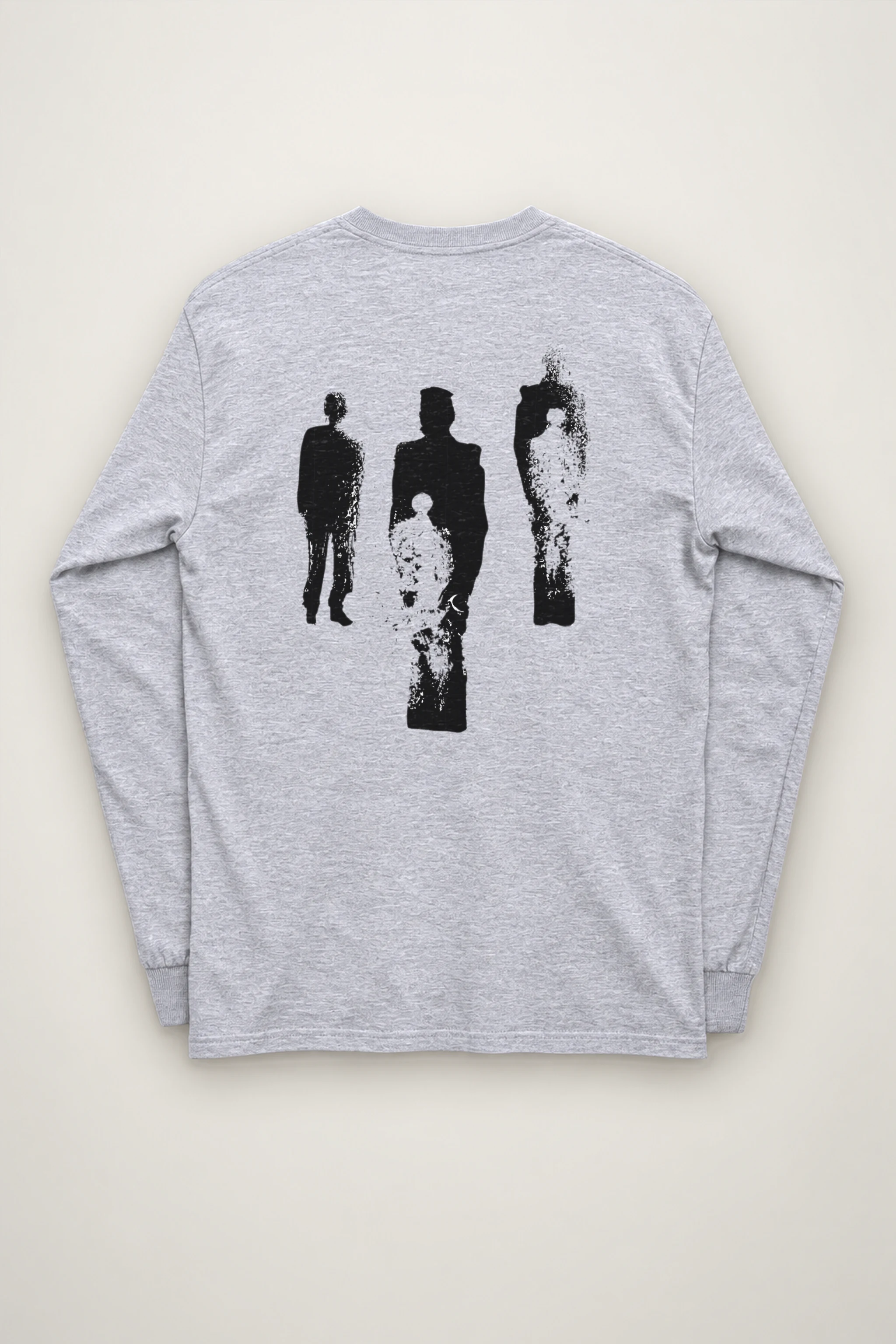 "Distressed Figures" Unisex Longsleeve T-shirt