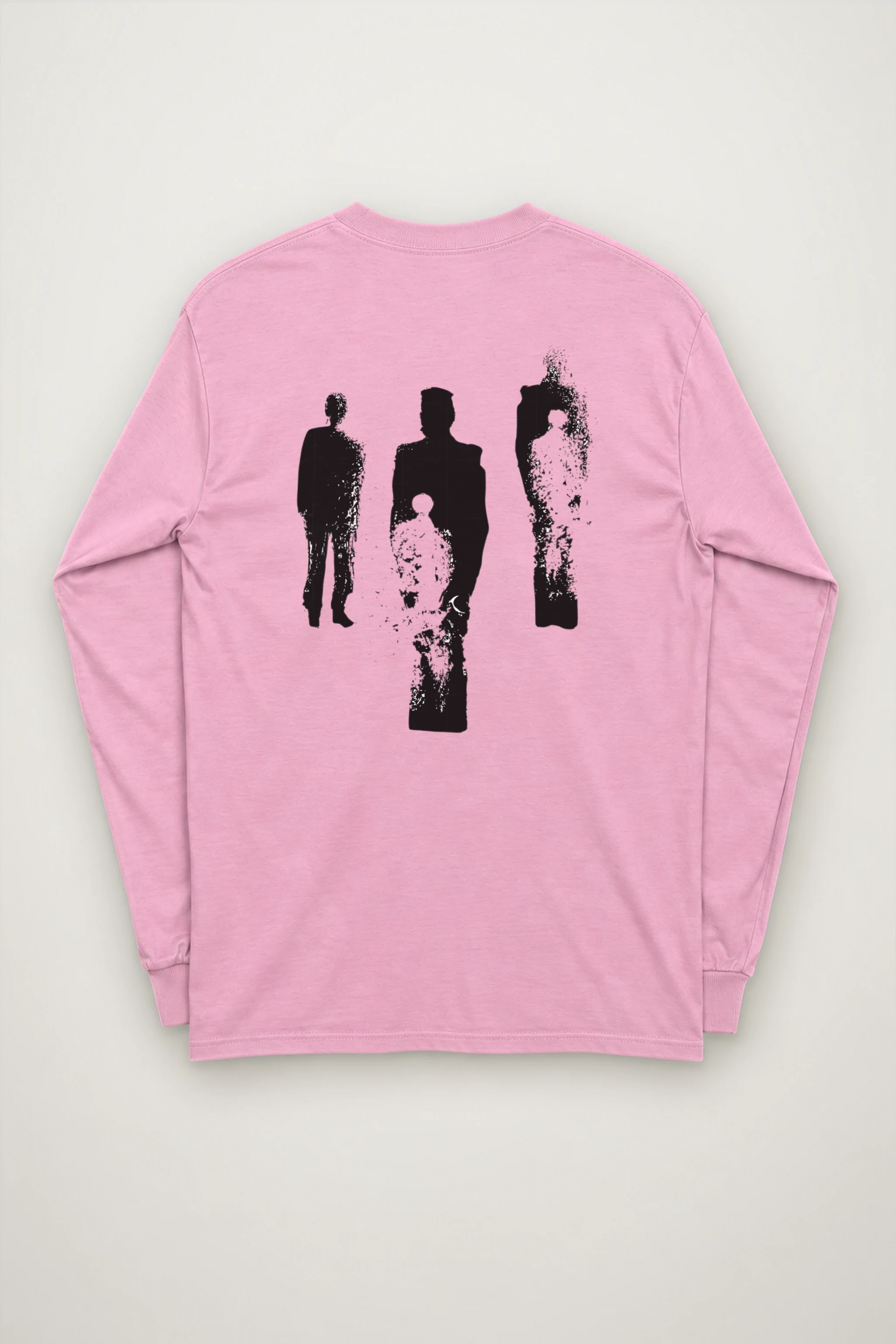 "Distressed Figures" Unisex Longsleeve T-shirt