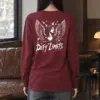 "Defy Limits Owl" Unisex Longsleeve T-shirt | Gildan 2400