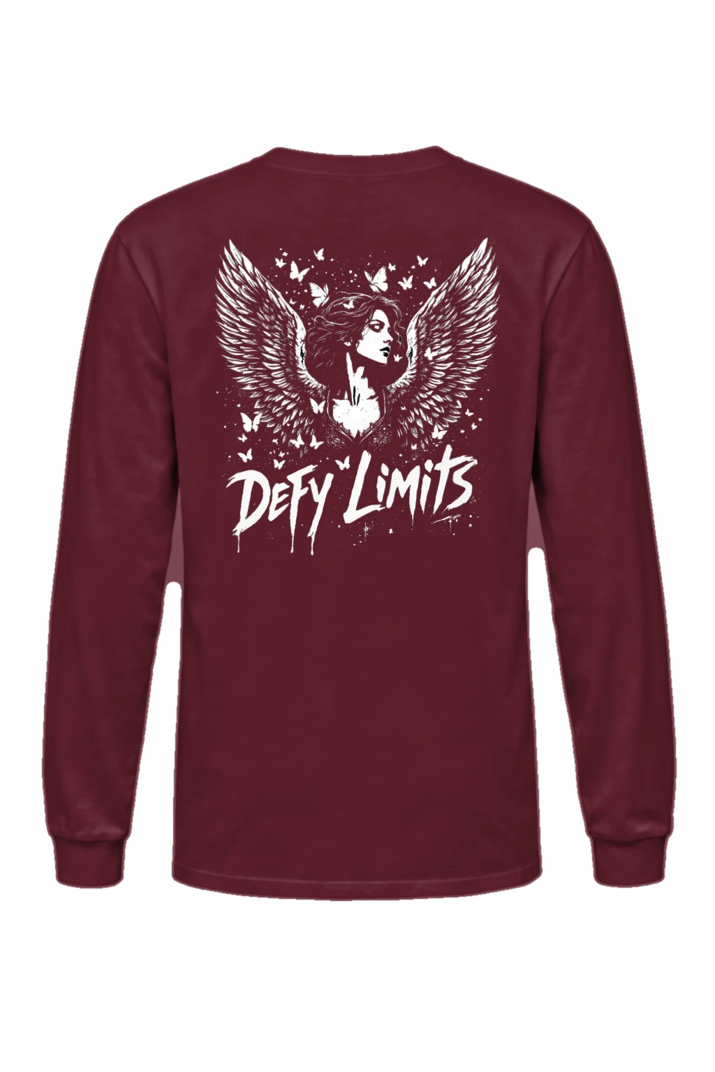 "Distressed Lion" Unisex Longsleeve T-shirt | Gildan 2400
