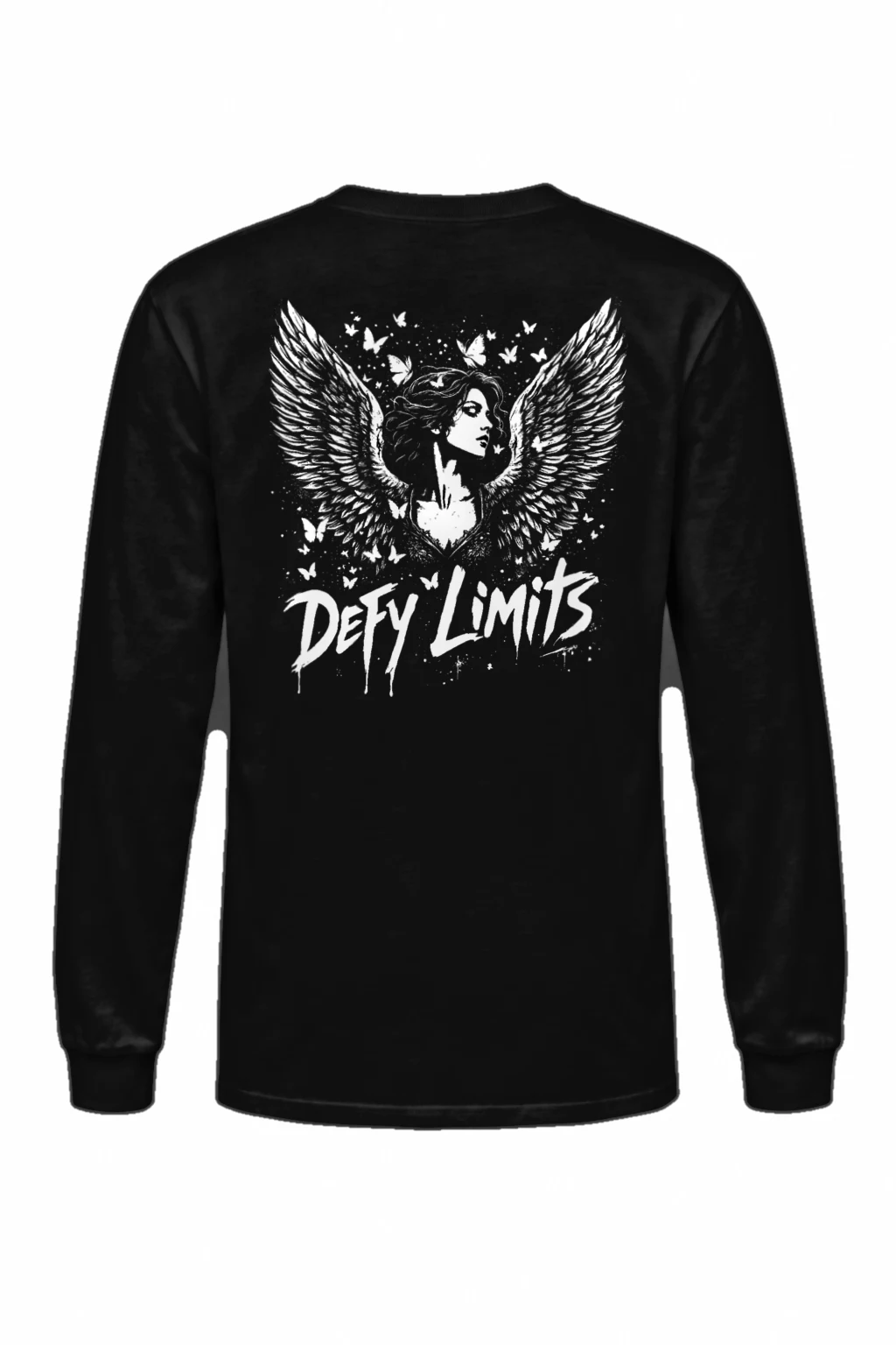 "Distressed Lion" Unisex Longsleeve T-shirt | Gildan 2400