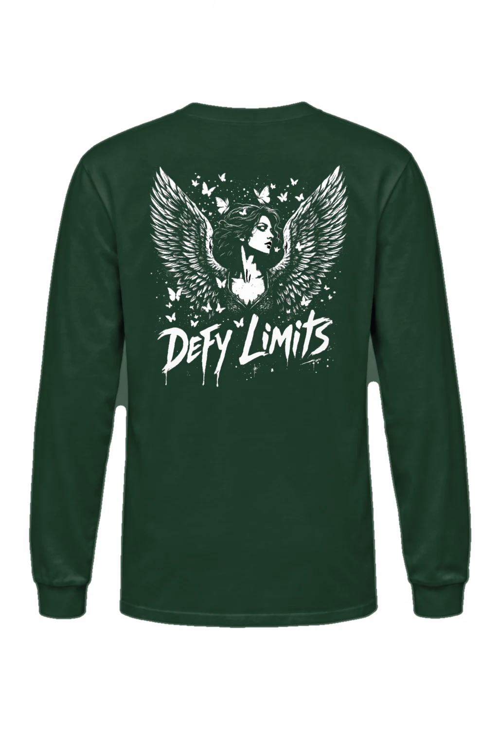 "Distressed Lion" Unisex Longsleeve T-shirt | Gildan 2400
