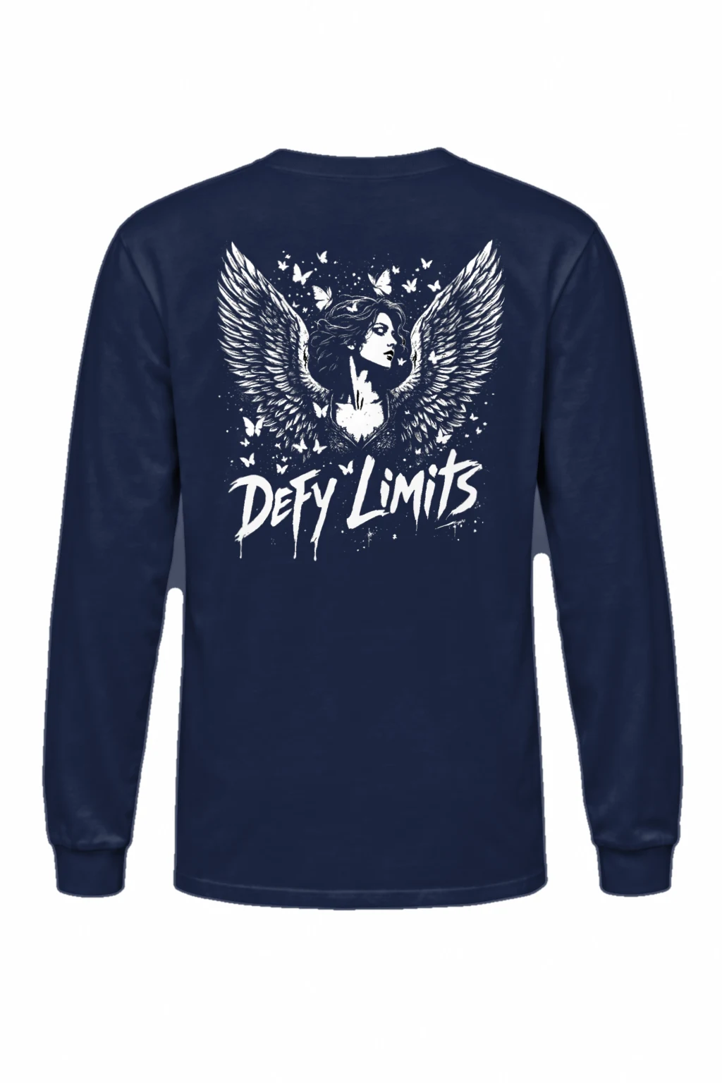 "Distressed Lion" Unisex Longsleeve T-shirt | Gildan 2400