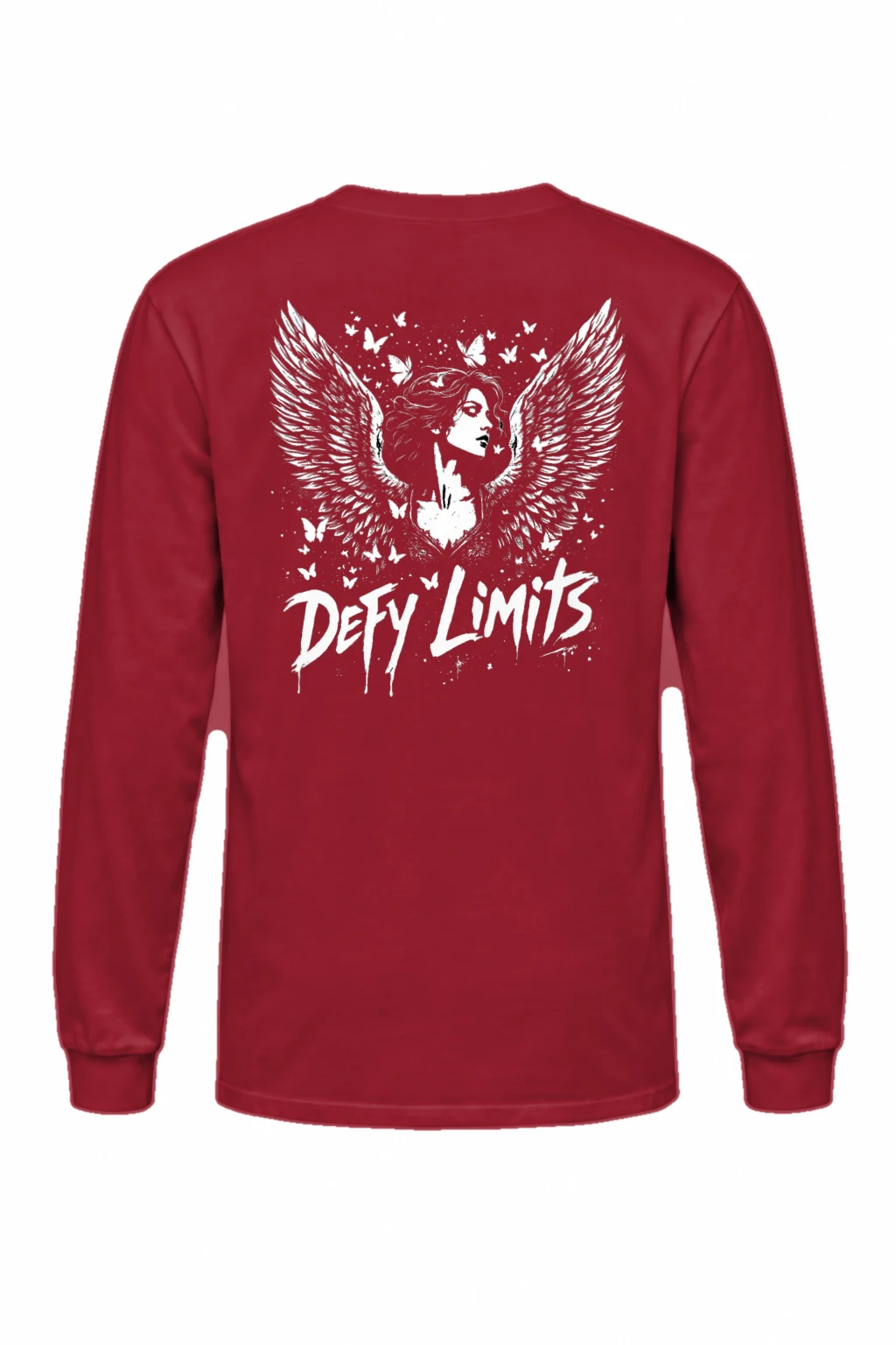 "Distressed Lion" Unisex Longsleeve T-shirt | Gildan 2400