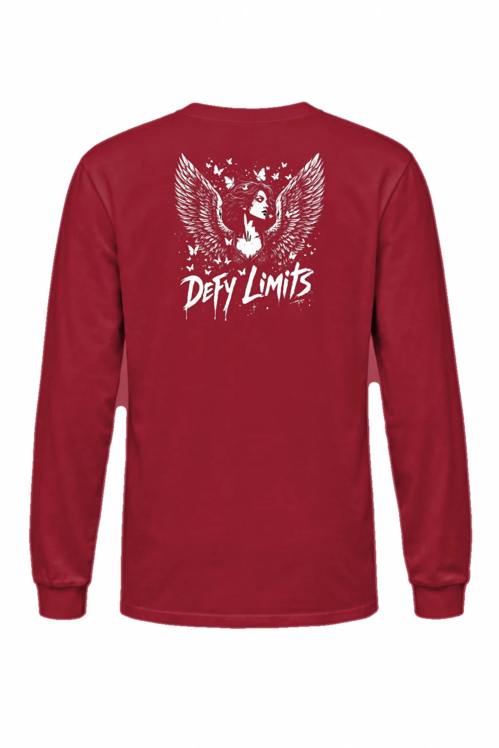 "Distressed Lion" Unisex Longsleeve T-shirt | Gildan 2400