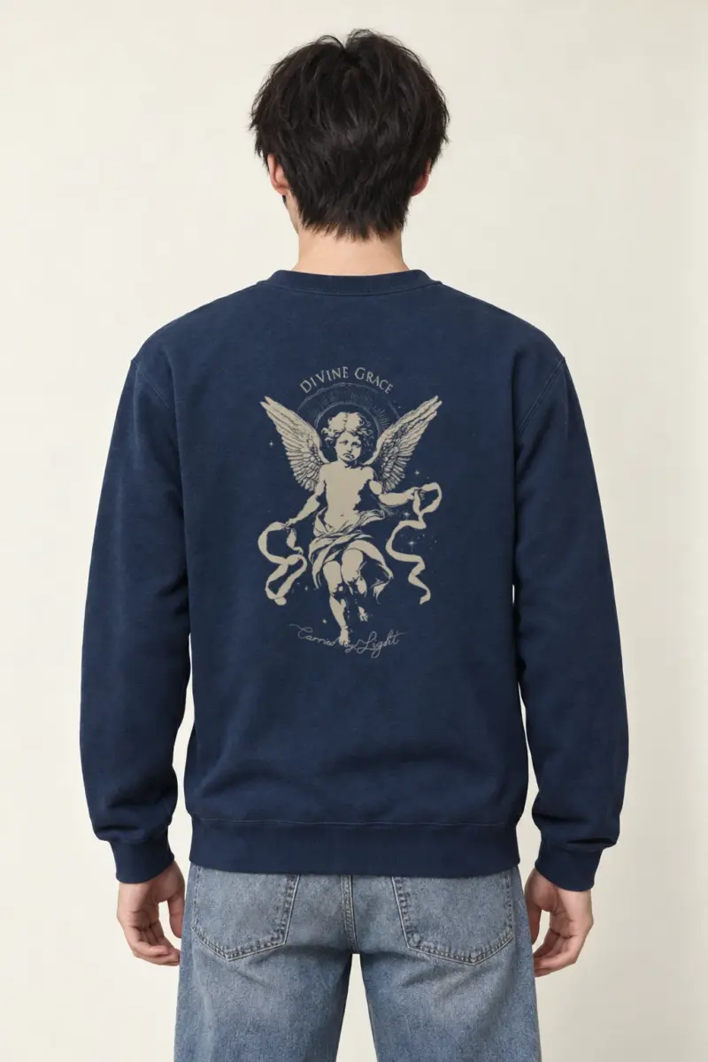 "Divine Grace" Heavy Blend Unisex Crewneck Sweatshirt