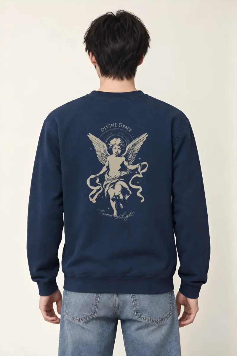 "Divine Grace" Heavy Blend Unisex Crewneck Sweatshirt