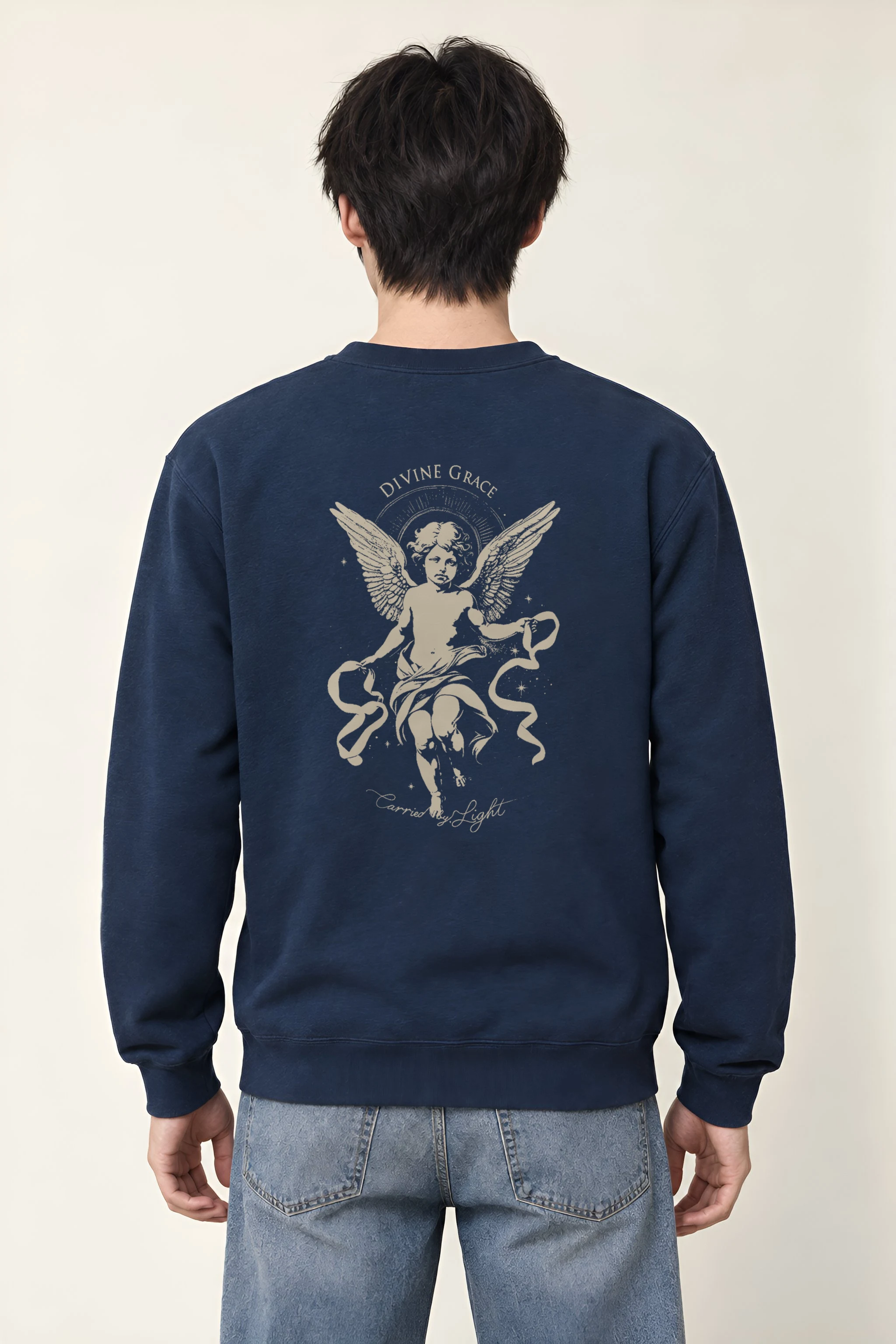 "Divine Grace" Heavy Blend Unisex Crewneck Sweatshirt