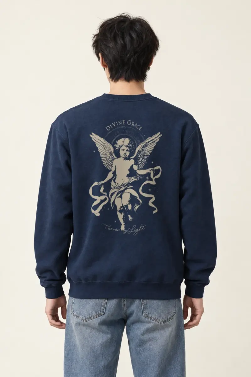 "Divine Grace" Heavy Blend Unisex Crewneck Sweatshirt