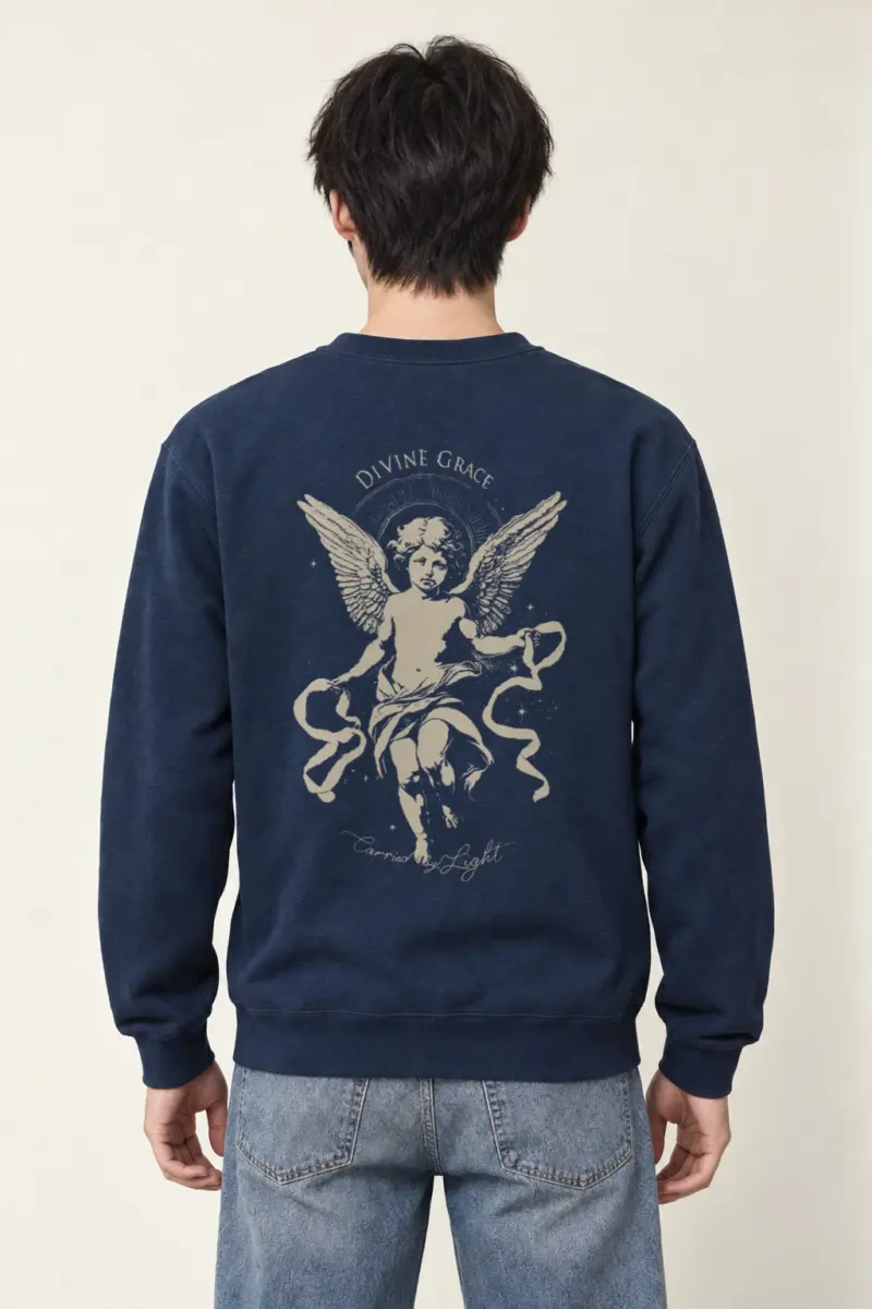 "Divine Grace" Heavy Blend Unisex Crewneck Sweatshirt