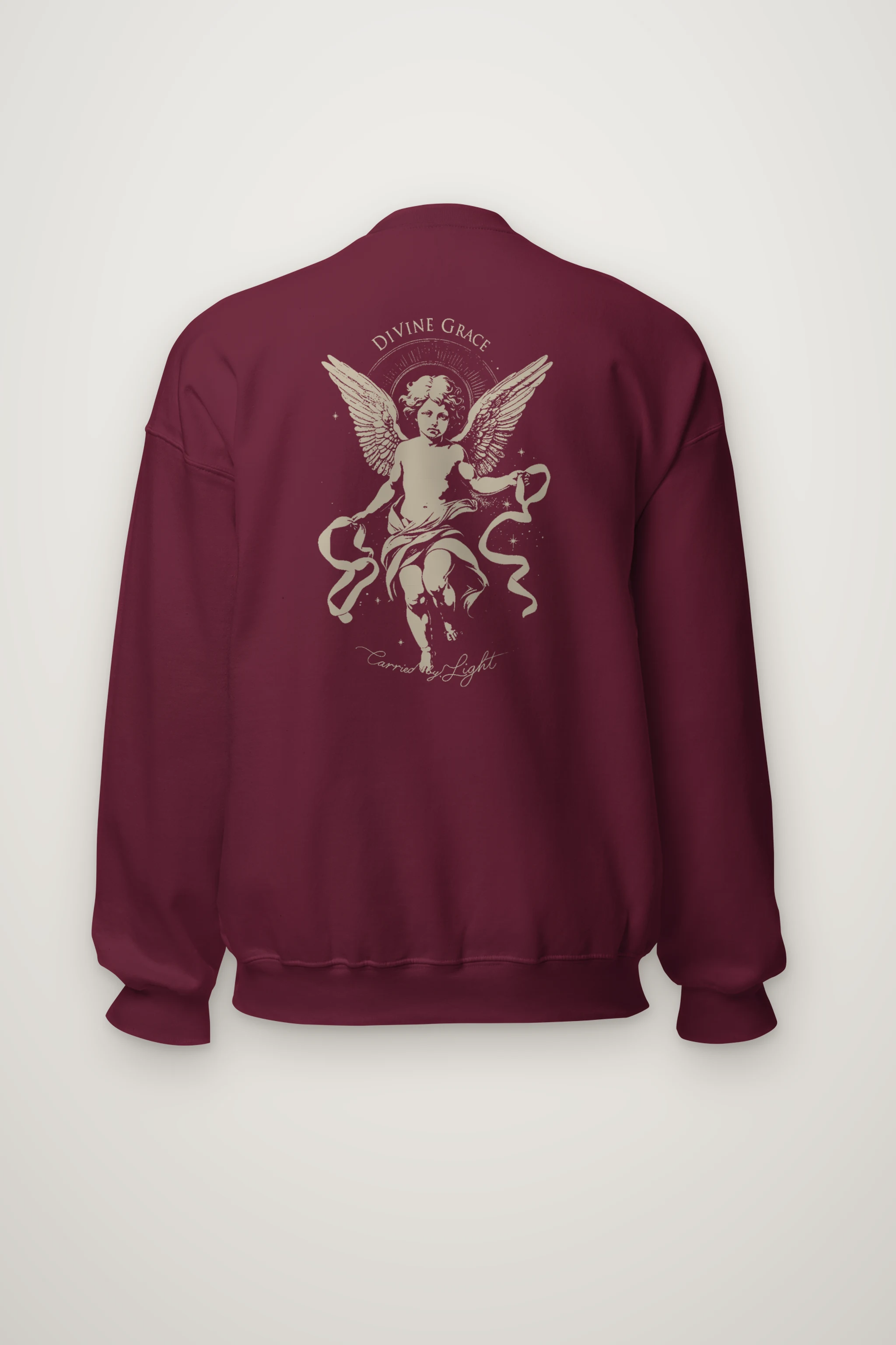 "Divine Grace" Heavy Blend Unisex Crewneck Sweatshirt