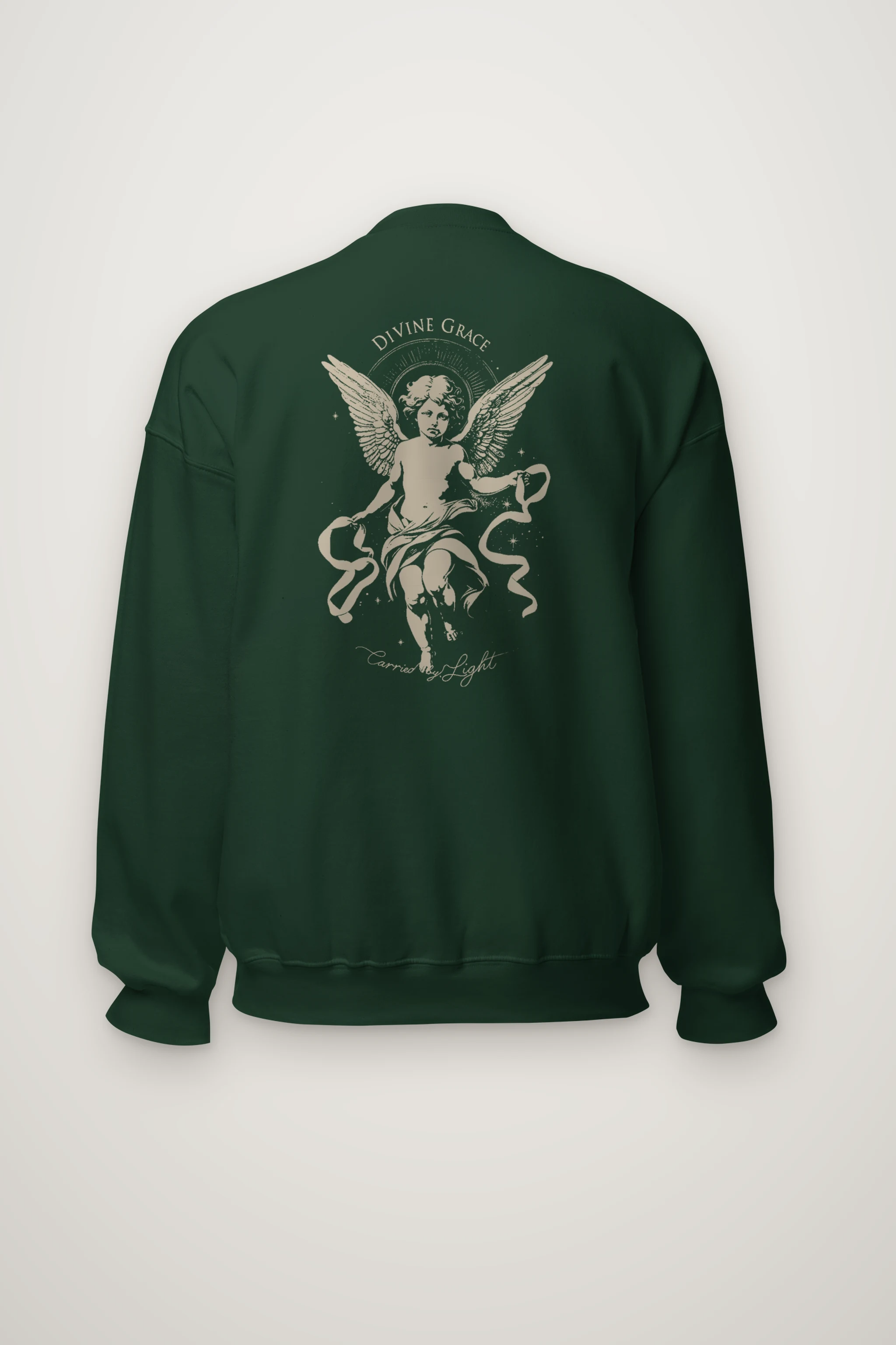 "Divine Grace" Heavy Blend Unisex Crewneck Sweatshirt