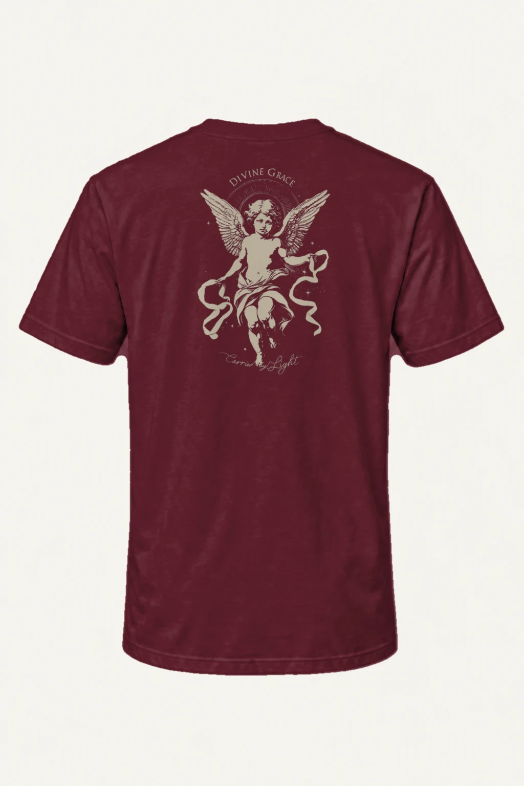 "Divine Grace" Heavyweight Unisex Crewneck T-shirt | Gildan 5000