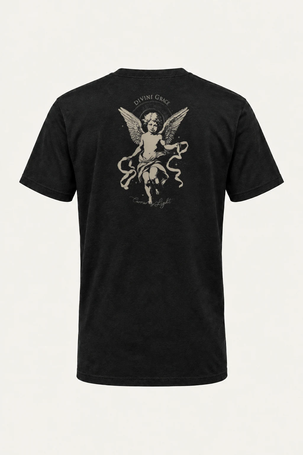 "Divine Grace" Heavyweight Unisex Crewneck T-shirt | Gildan 5000