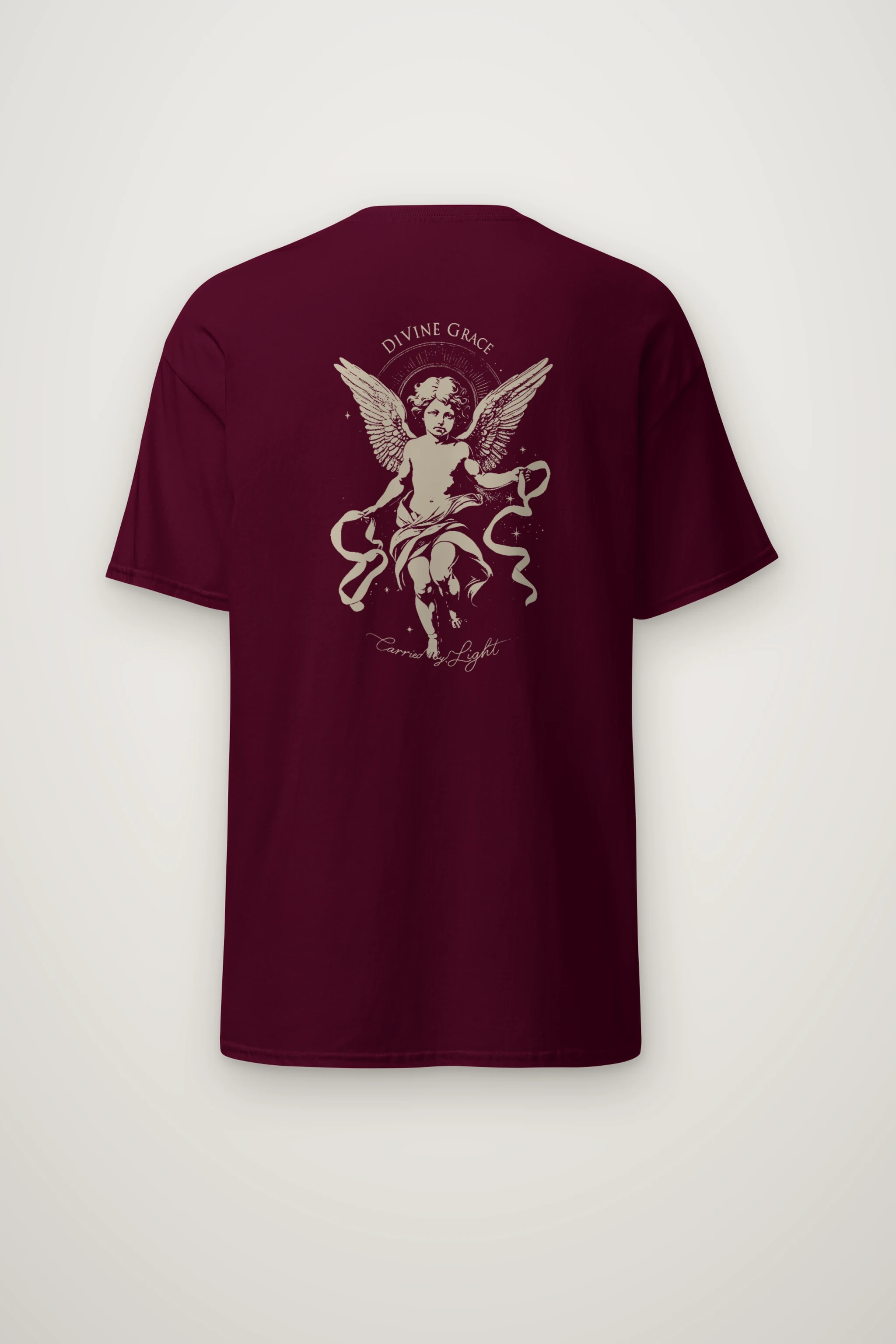 "Divine Grace" Heavyweight Unisex Crewneck T-shirt