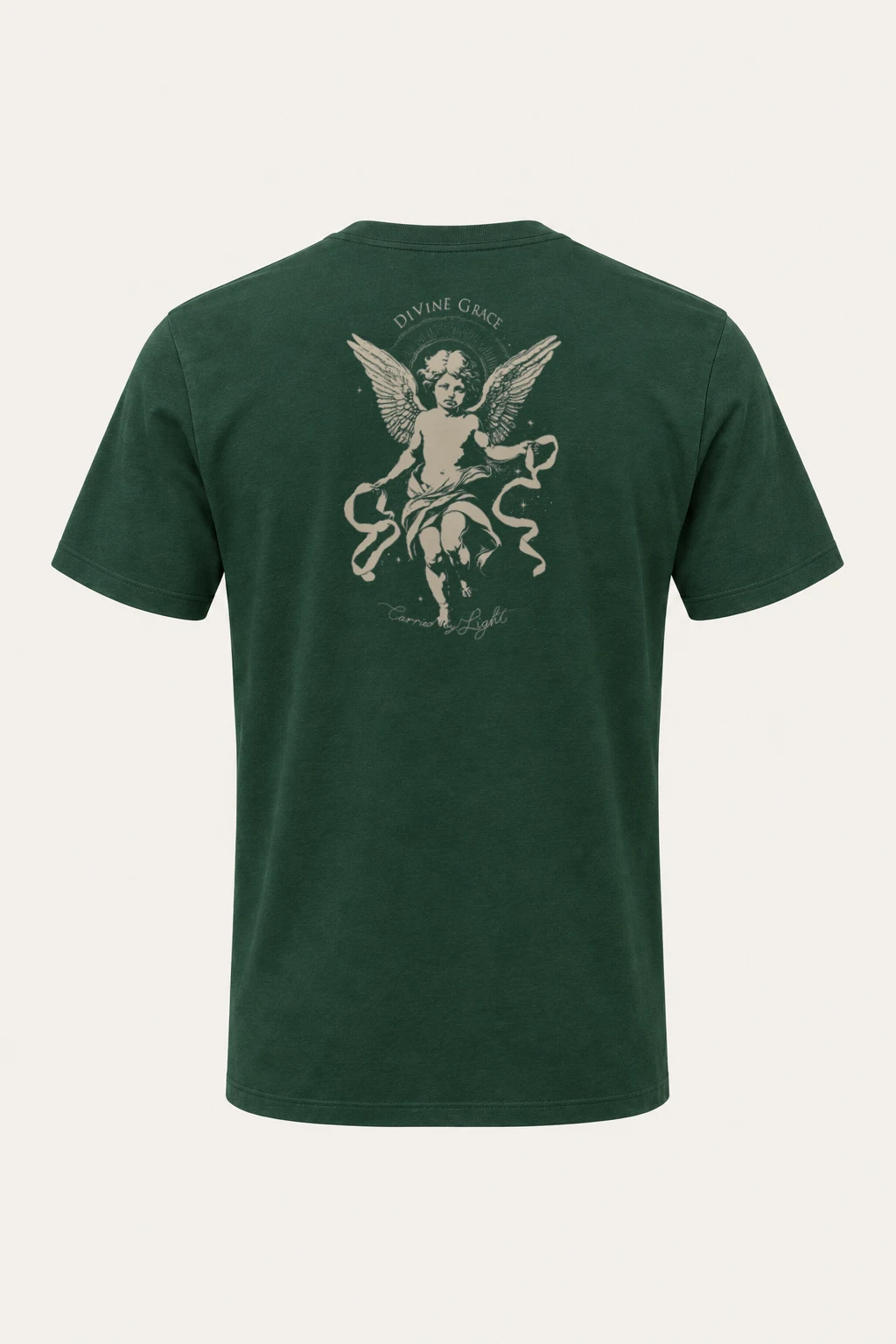 "Divine Grace" Heavyweight Unisex Crewneck T-shirt | Gildan 5000