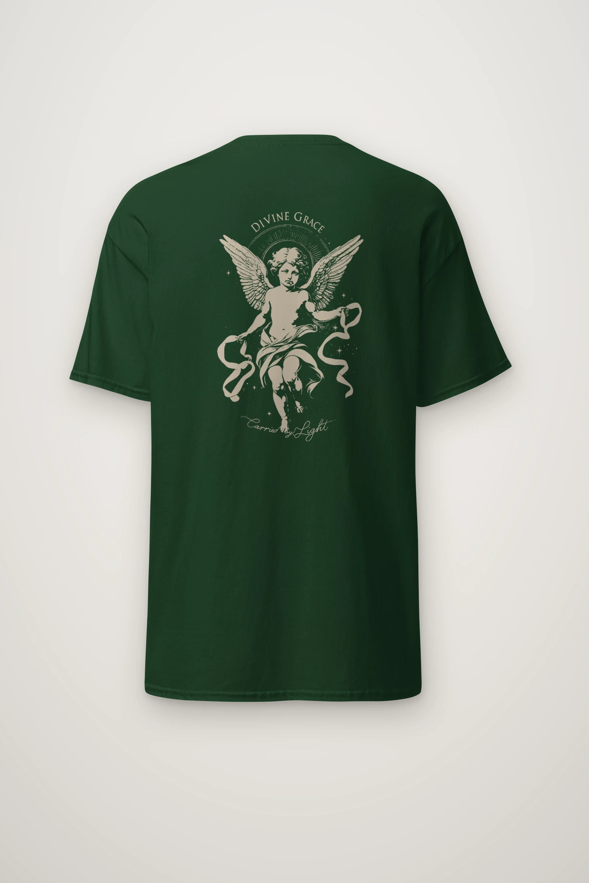 "Divine Grace" Heavyweight Unisex Crewneck T-shirt
