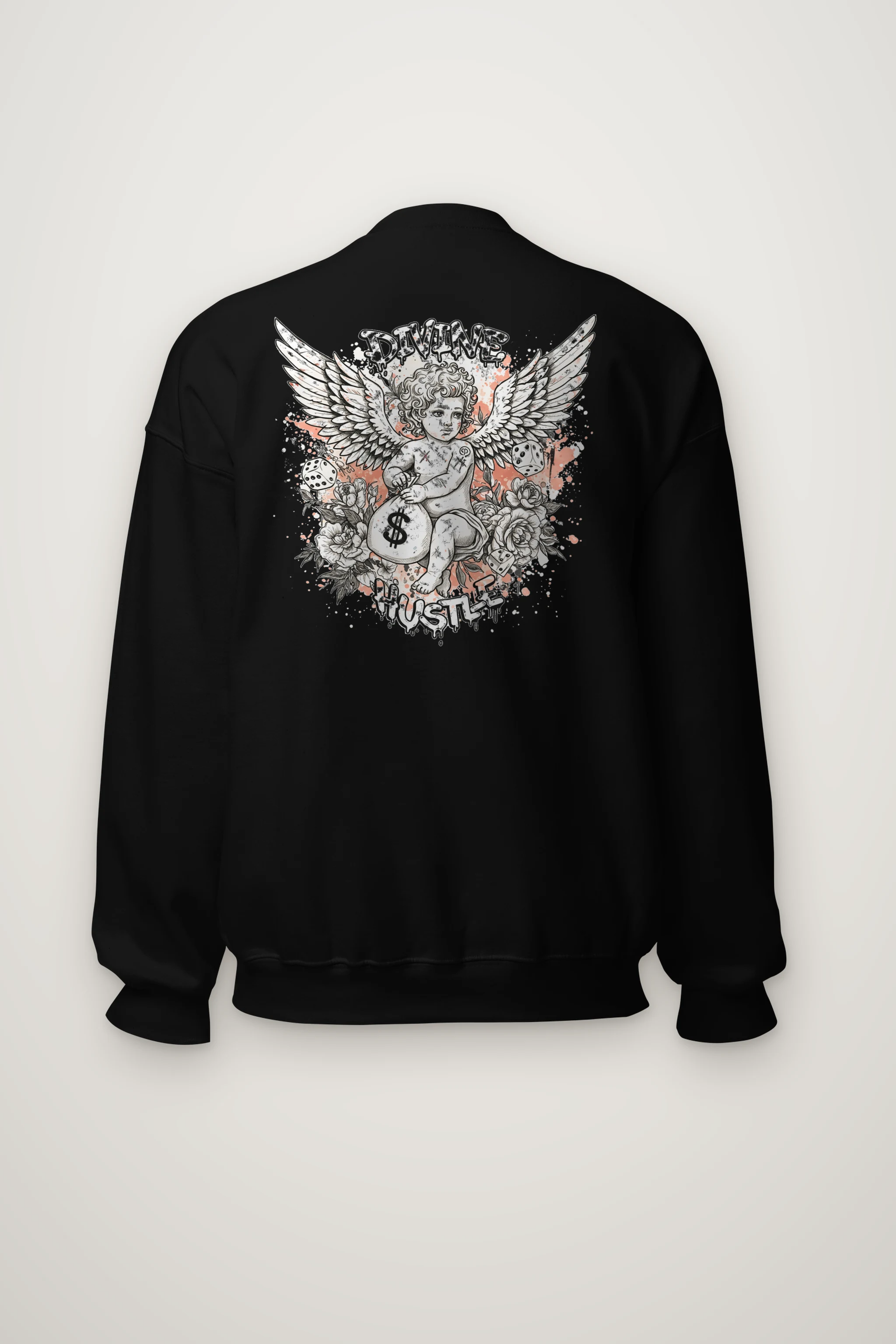 "Divine Hustle" Heavy Blend Unisex Crewneck Sweatshirt