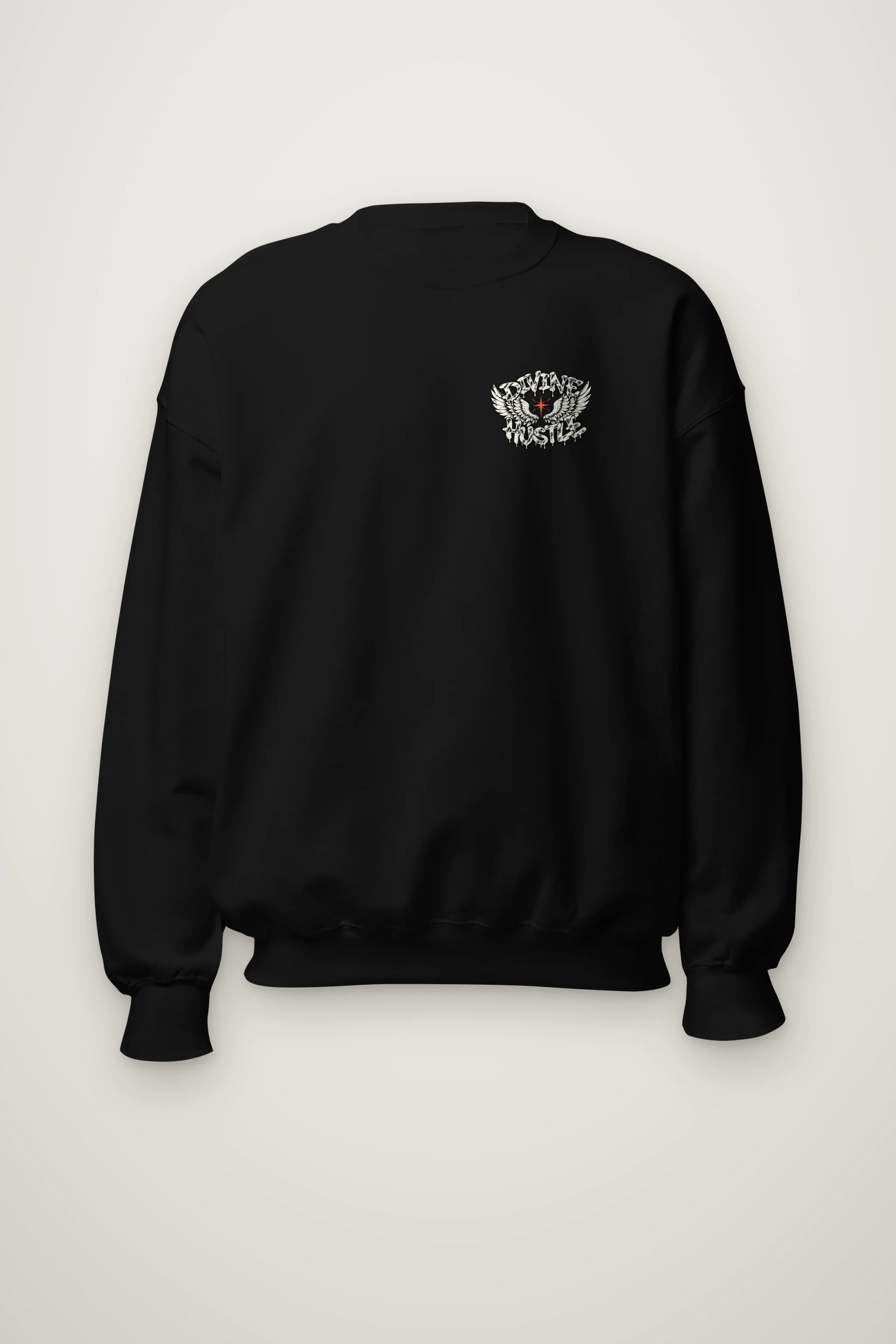 "Divine Hustle" Heavy Blend Unisex Crewneck Sweatshirt
