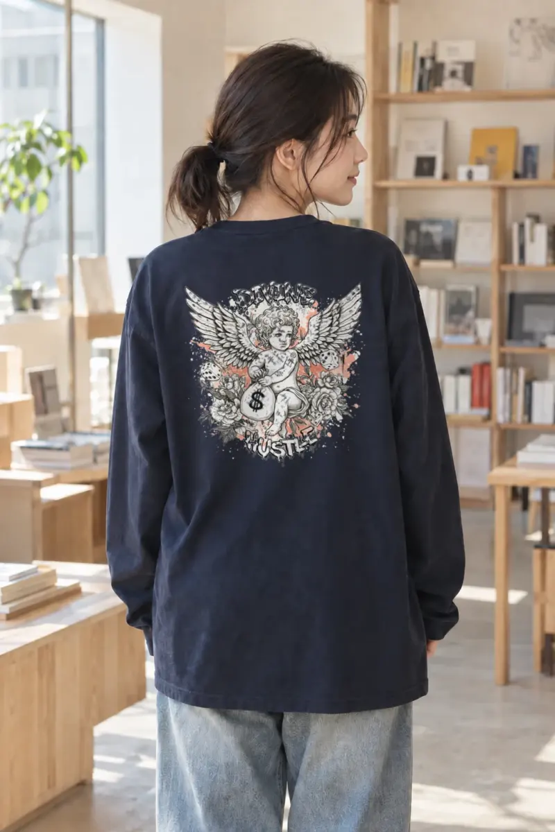 "Divine Hustle" Unisex Longsleeve T-shirt | Gildan 2400