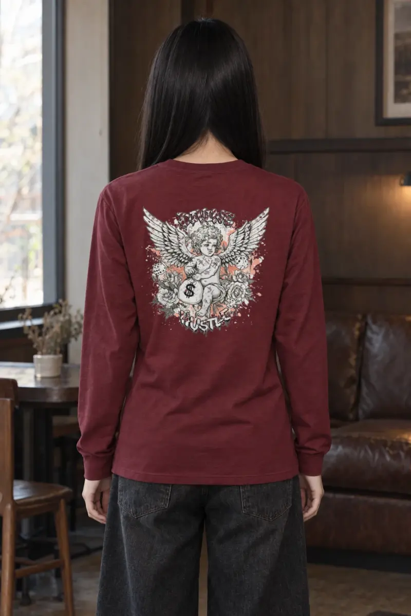 "Divine Hustle" Unisex Longsleeve T-shirt