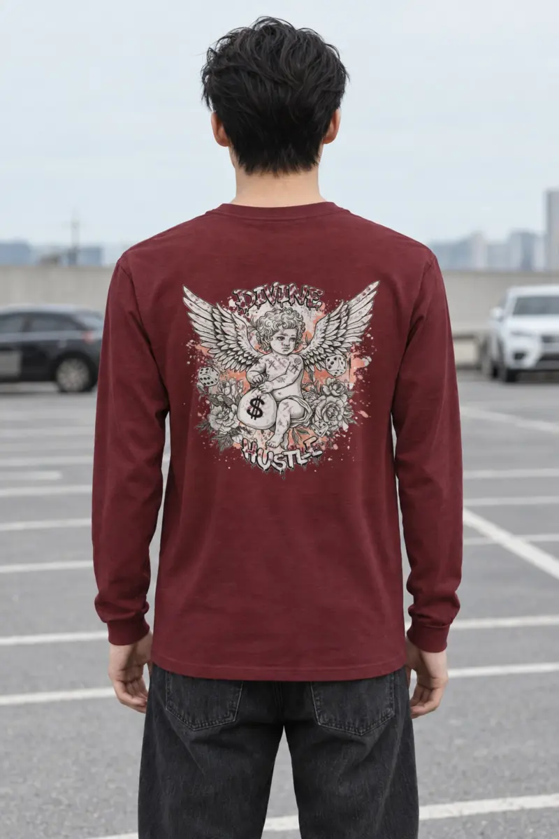 "Divine Hustle" Unisex Longsleeve T-shirt