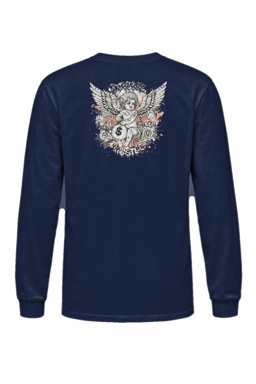 "Divine Hustle" Unisex Longsleeve T-shirt | Gildan 2400