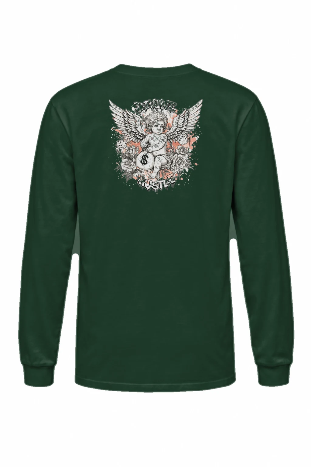 "Divine Hustle" Unisex Longsleeve T-shirt | Gildan 2400