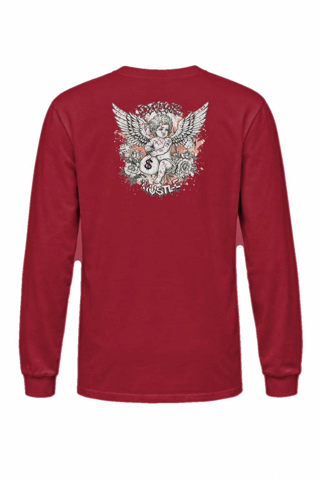 "Divine Hustle" Unisex Longsleeve T-shirt | Gildan 2400