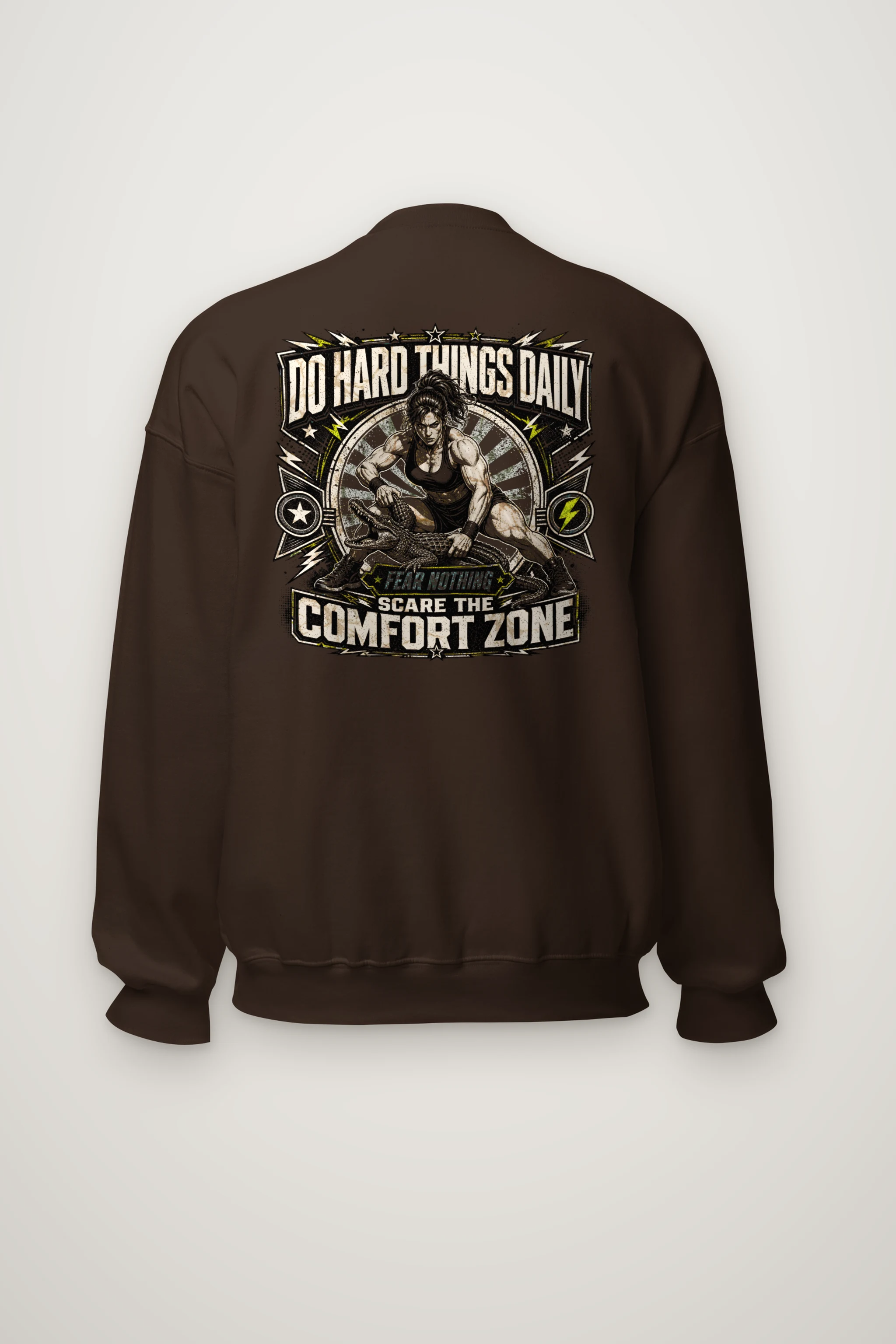 "Do Hard Things Daily" Heavy Blend Unisex Crewneck Sweatshirt