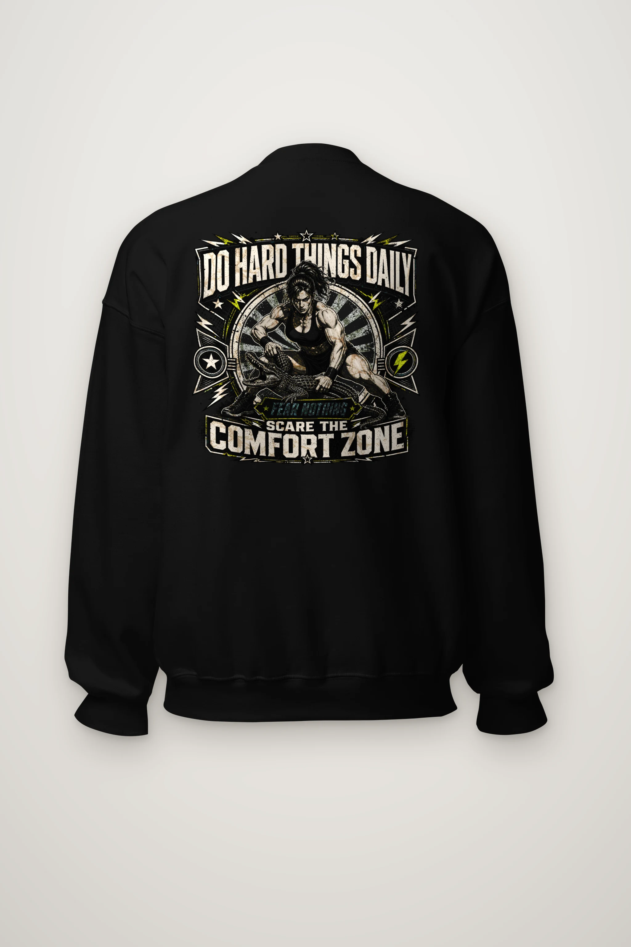 "Do Hard Things Daily" Heavy Blend Unisex Crewneck Sweatshirt