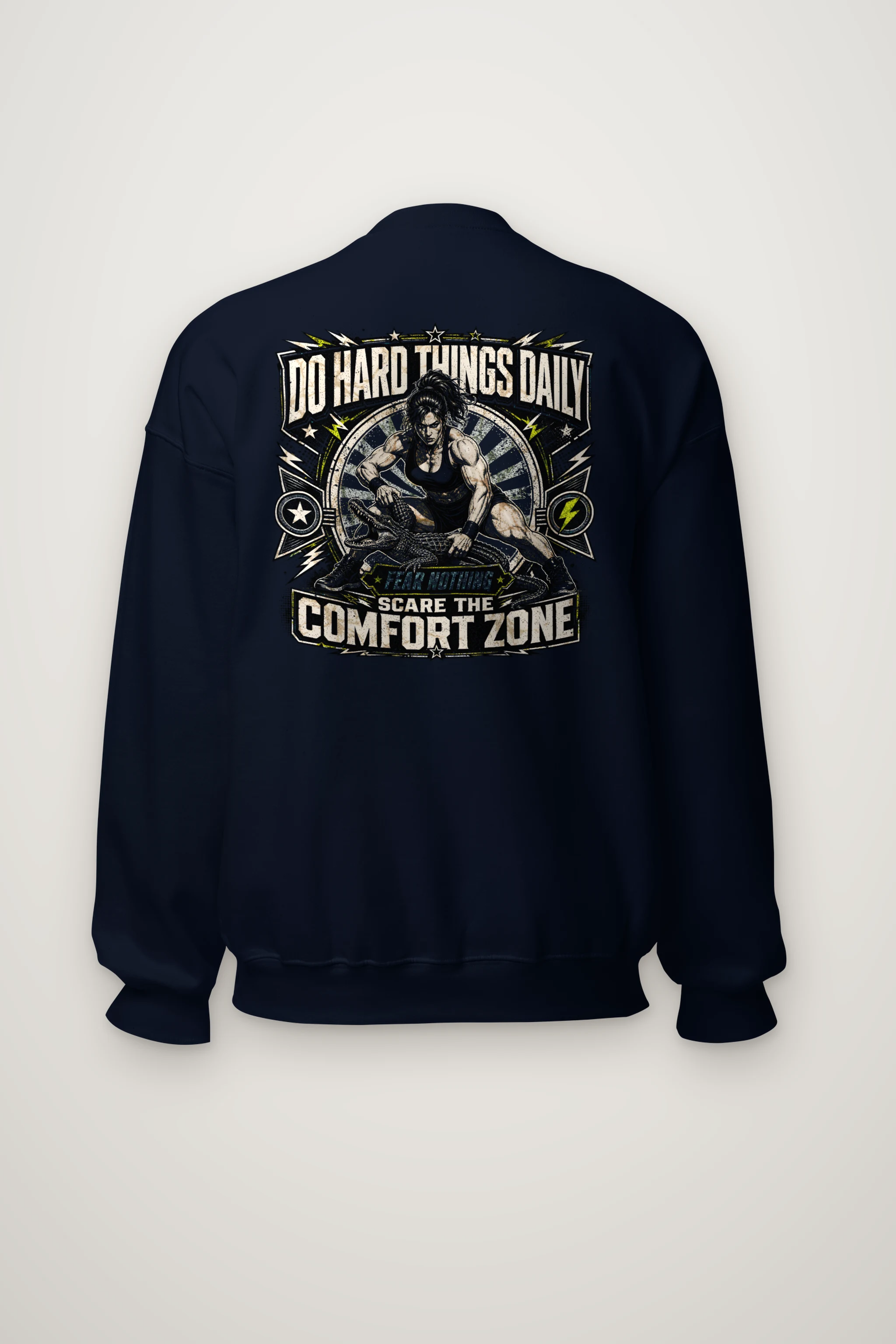 "Do Hard Things Daily" Heavy Blend Unisex Crewneck Sweatshirt